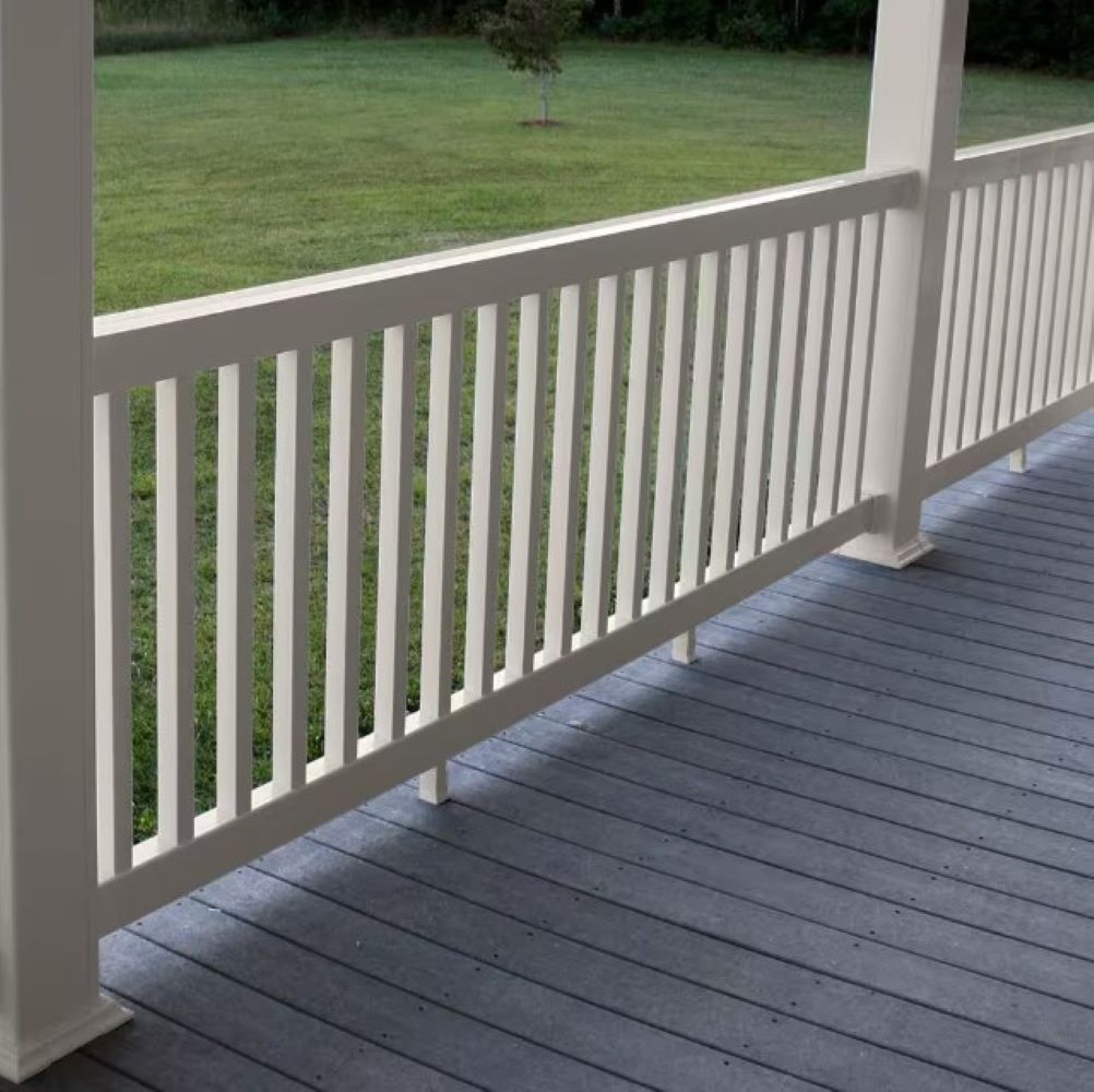 Capital Railing 2-in Tan Vinyl Rail Foot Block For Multiple Fence Types ...