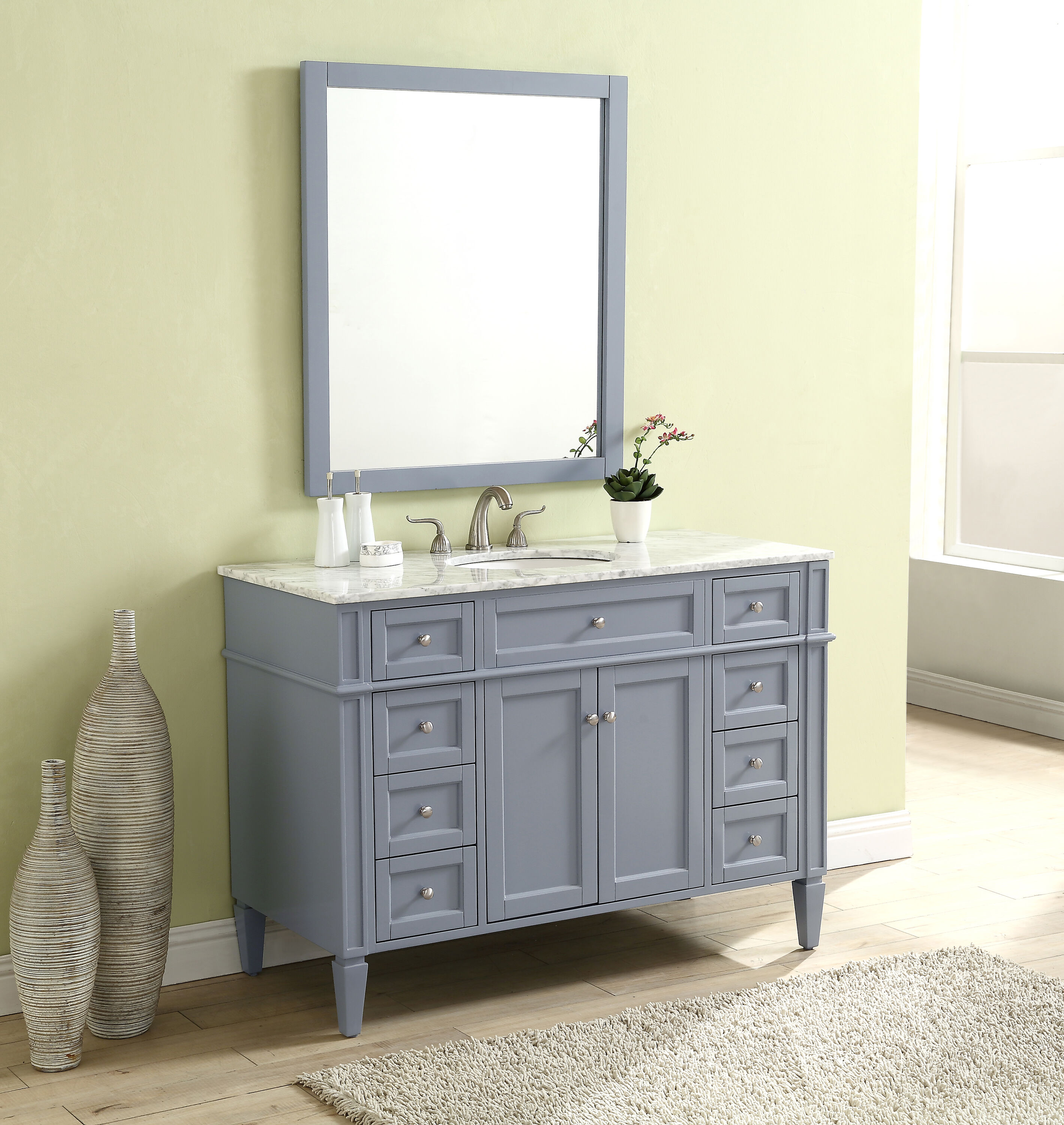 Elegant Decor FI37548GR Bath-Vanity-Combo - View #10