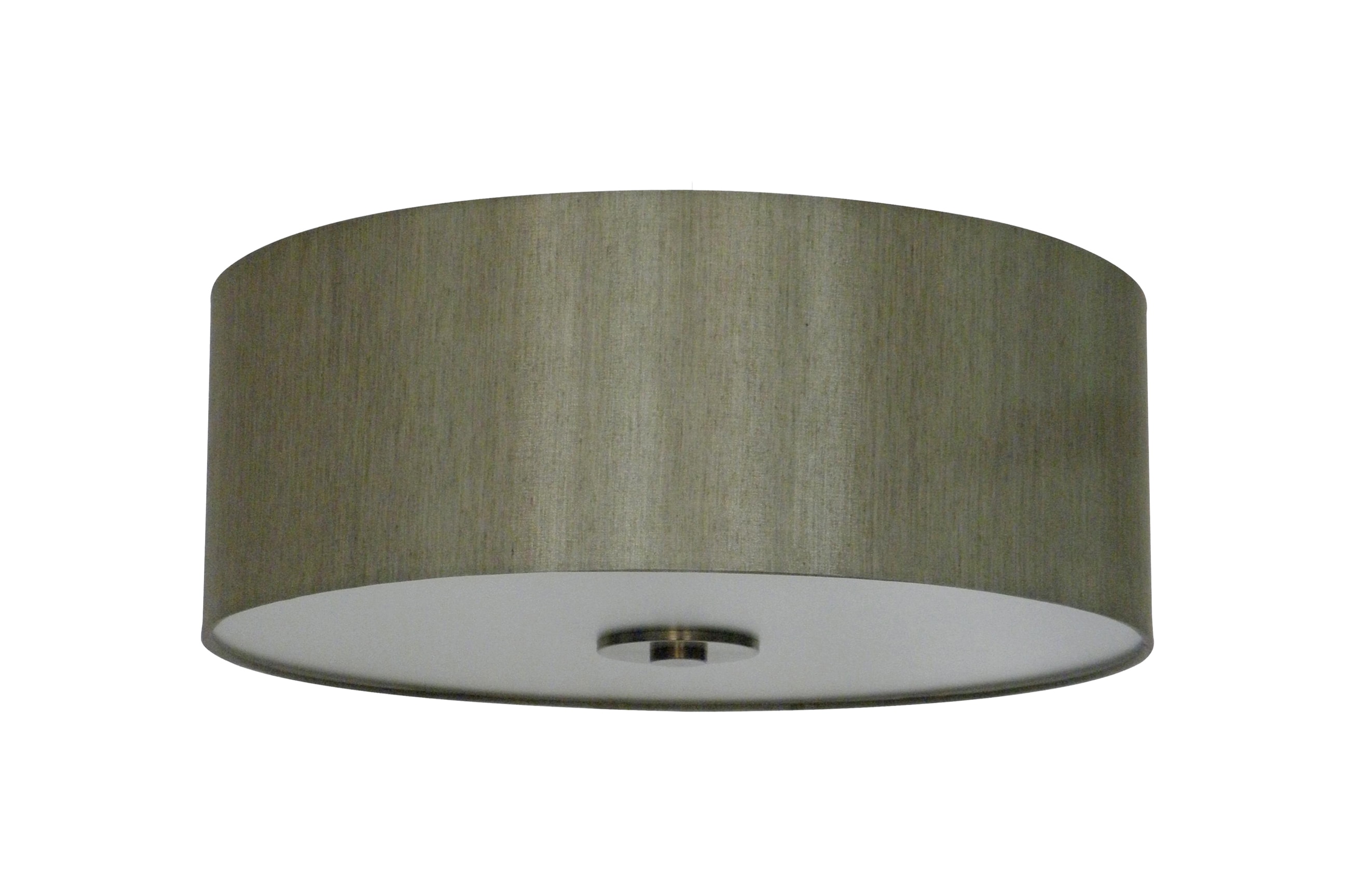 Whitfield Lighting FM1605-TCSS Modena 3-Light Stainless Steel LED Flush Mount Light