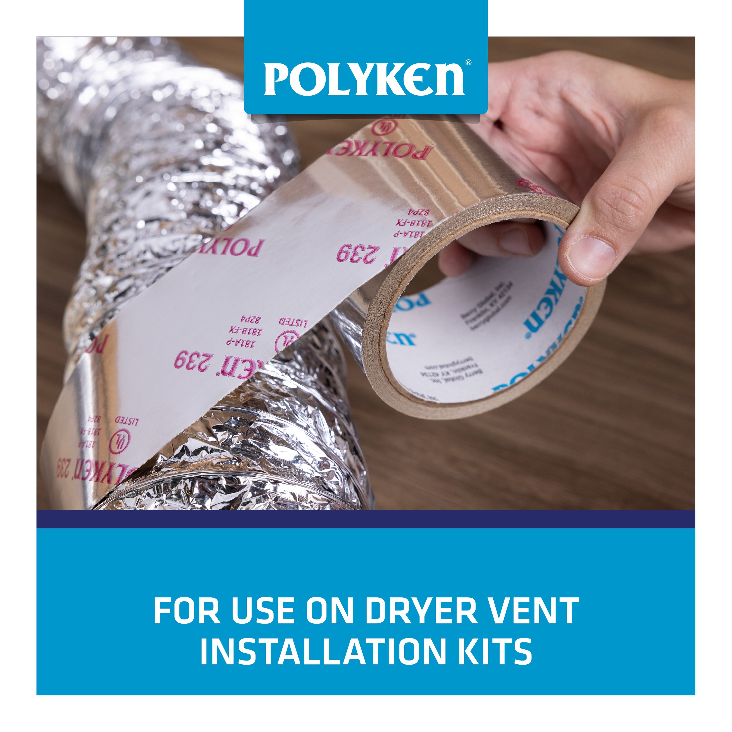 POLYKEN 1954366 Hvac-Tape - View #4