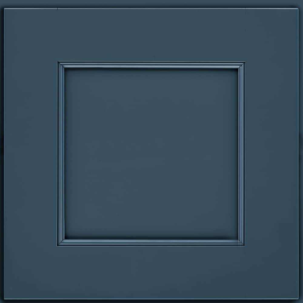 KraftMaid RDCDS,AL5D2,G74D Bagley 14.625-Inches W x 14.625-Inches H Harbor Painted Kitchen Cabinet Sample (Door Sample)