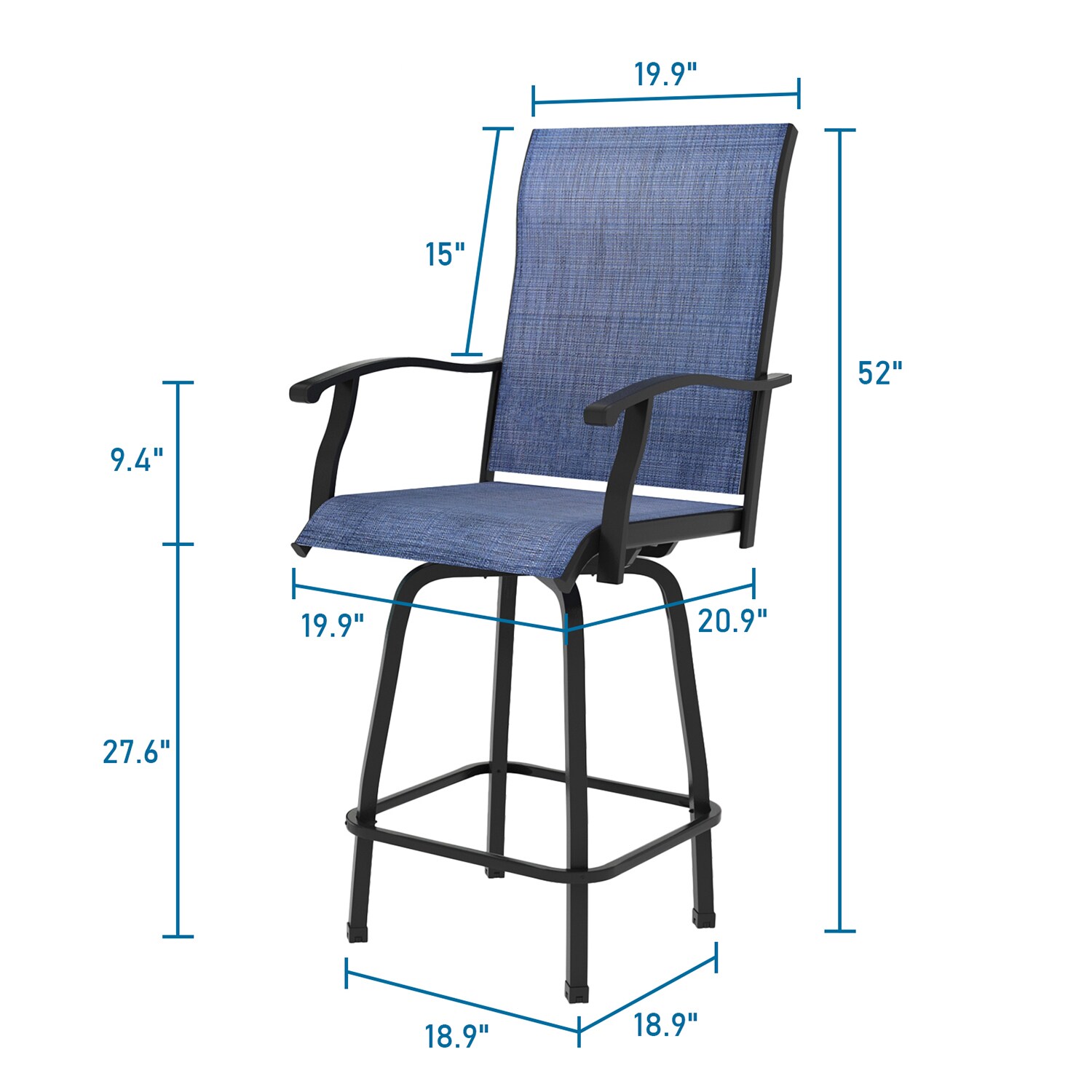 MIDHAM AMKF170098-03 Patio-Chairs - View #10