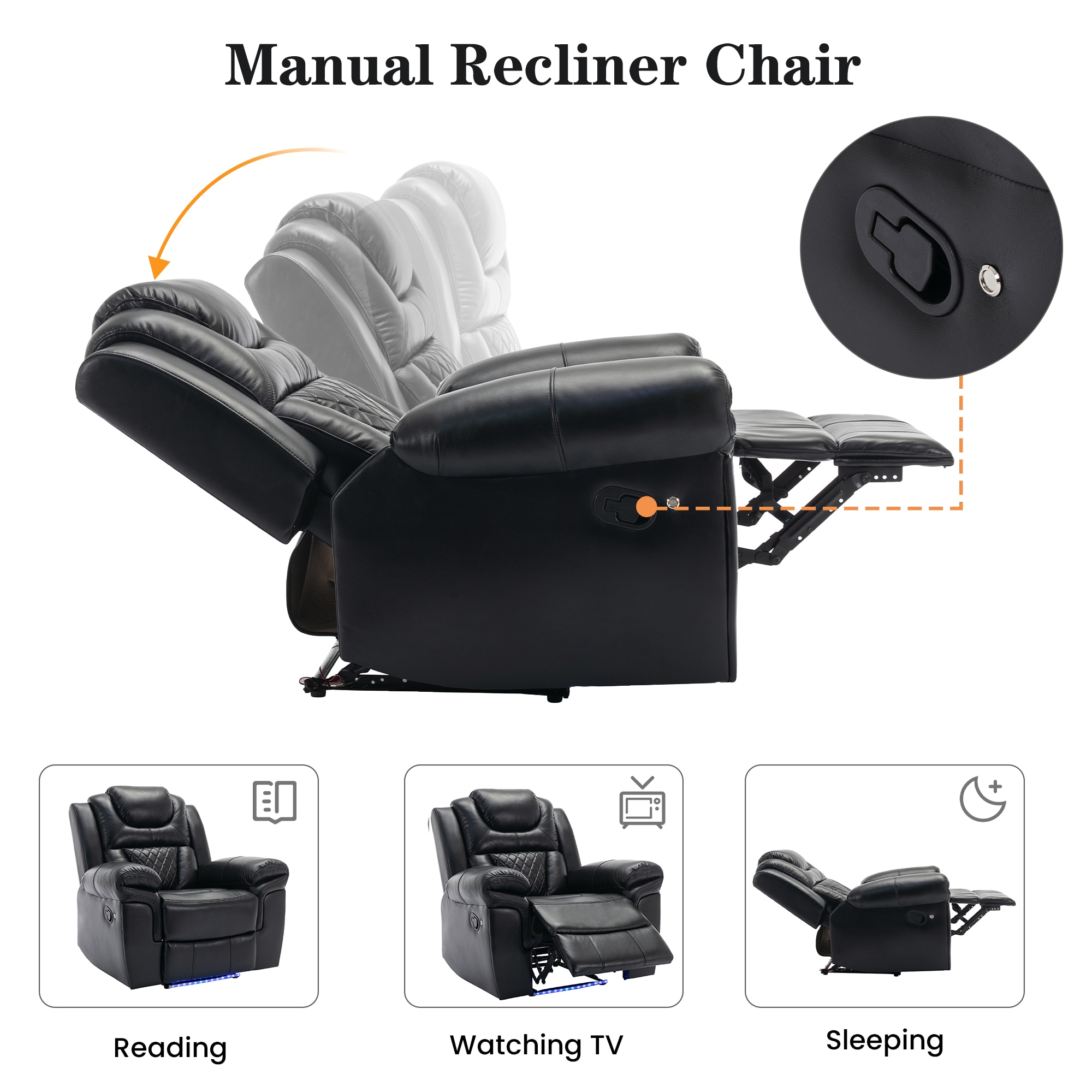 LOVMOR SF-WO-WF310725AAB recliners - View #3
