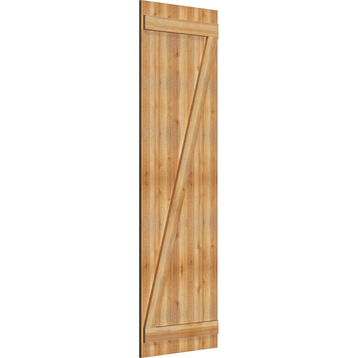 Ekena Millwork RBJ06Z26X084RWR Exterior-Shutters - View #2