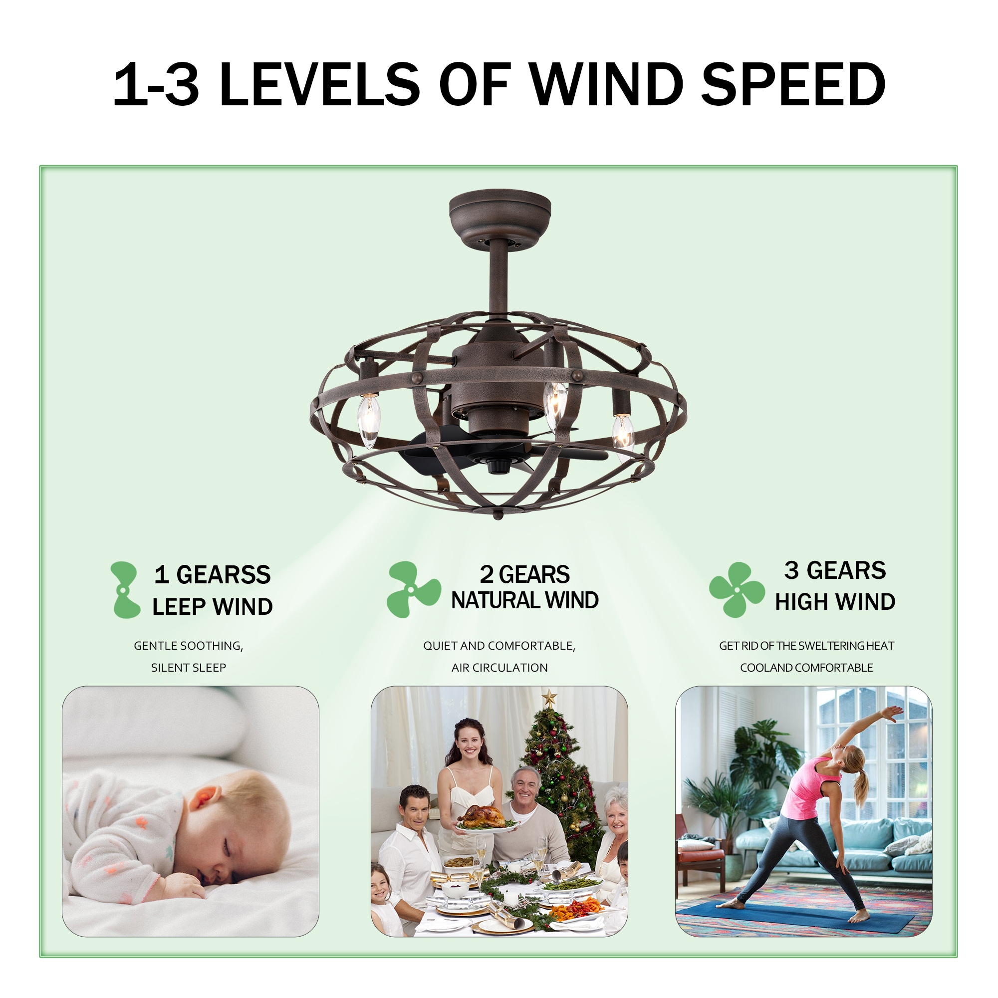 JIMSMAISON JMHECF07-21RR Ceiling-Fans - View #7