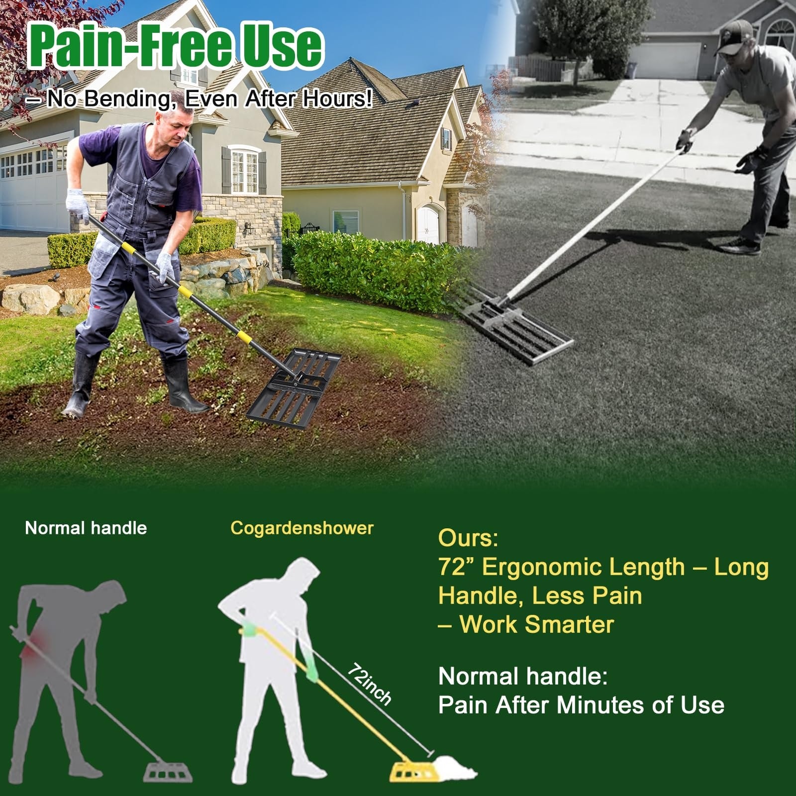 Adrinfly LAD0429N03 Lawn-Leaf-Rakes - View #5