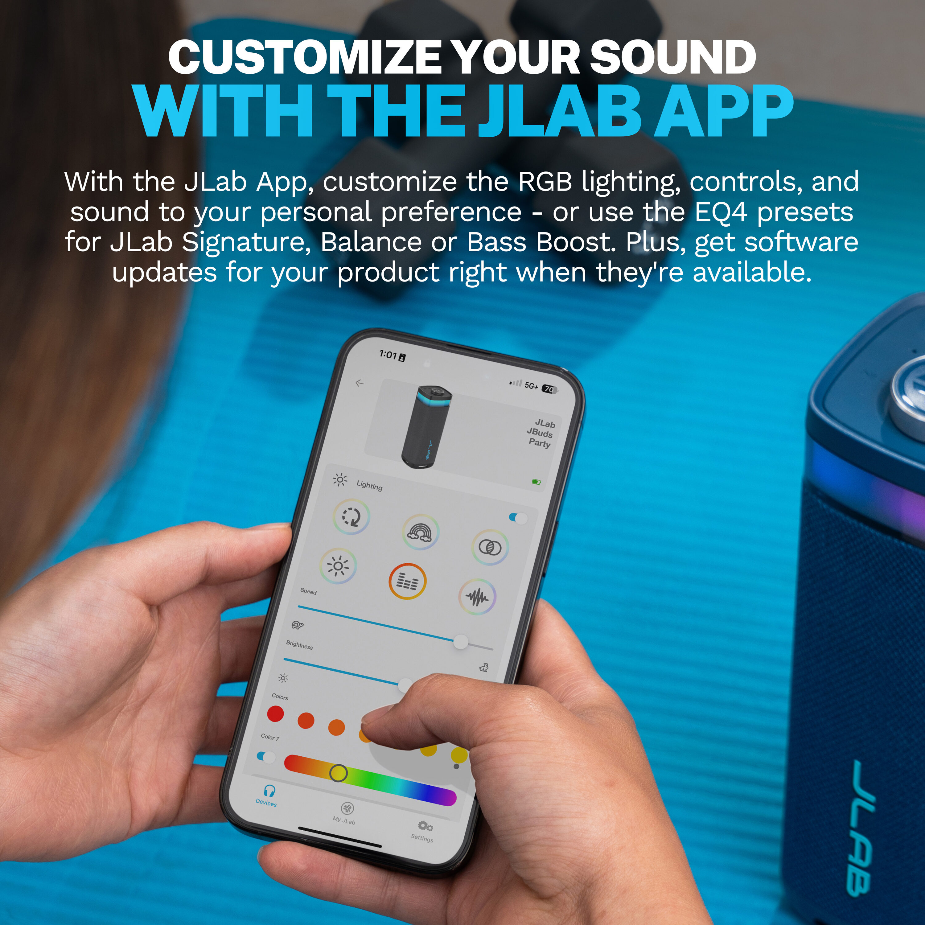 JLab SBJBUDSRNVY62 Portable-Speakers - View #7