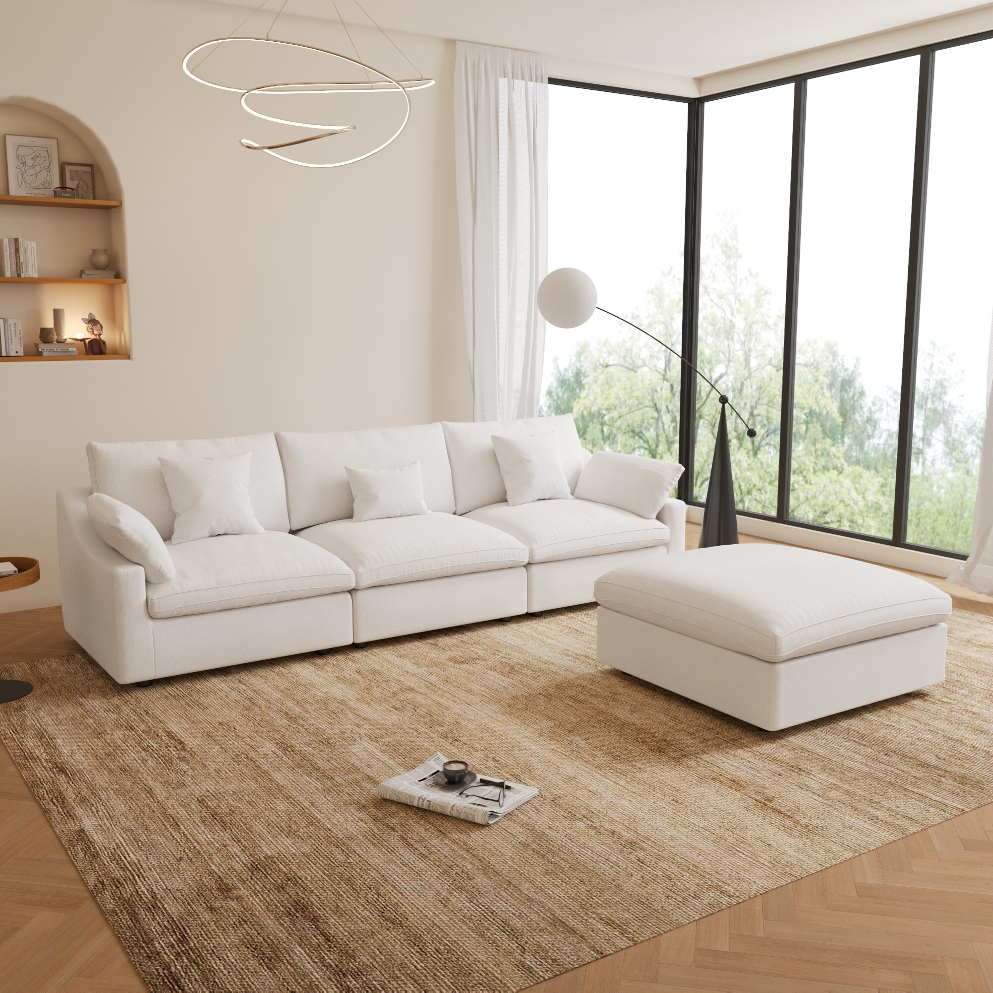 BuotiqHom DH-S3+1-140WE Sofas-Loveseats - View #2