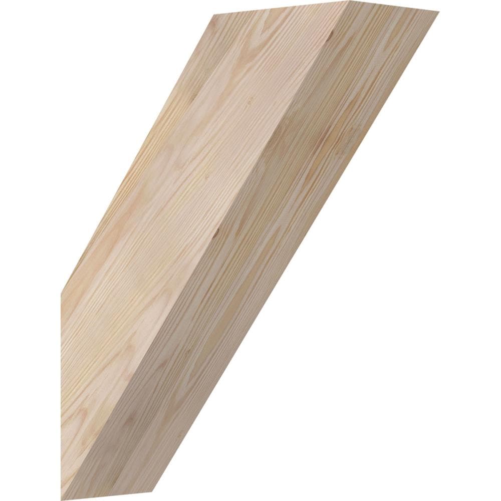 Ekena Millwork BRC06X16X20TRA00SDF 5-1/2-in x 16-in x 20-in Douglas Fir Unfinished Wood Traditional smooth