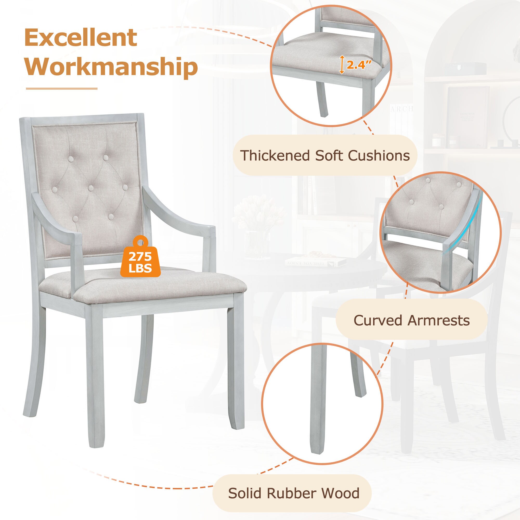 SINOFURN SYA330006GY Dining-Sets - View #17