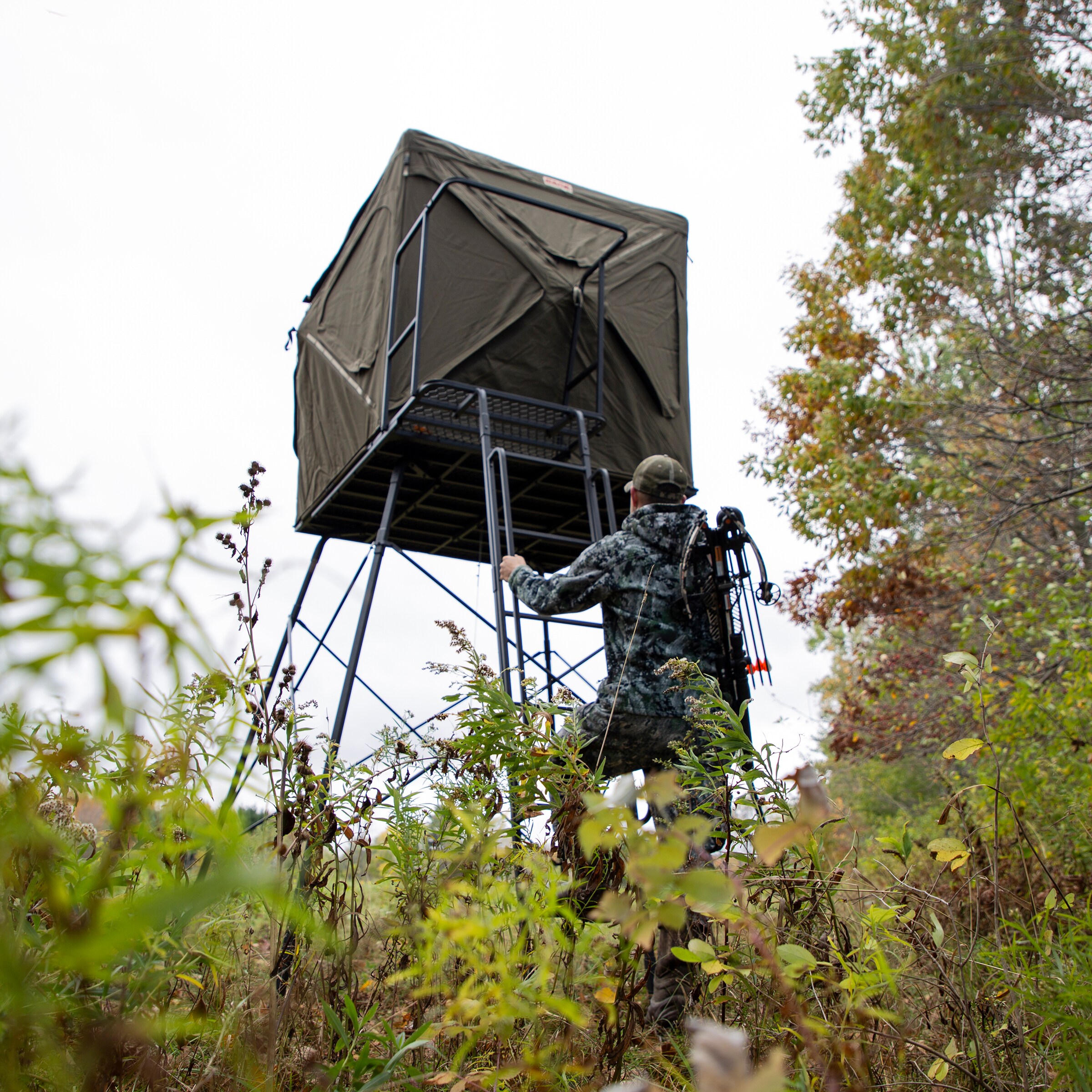 CAGE Permanent Hub Blind CBR30T Hunting-Blinds - View #7