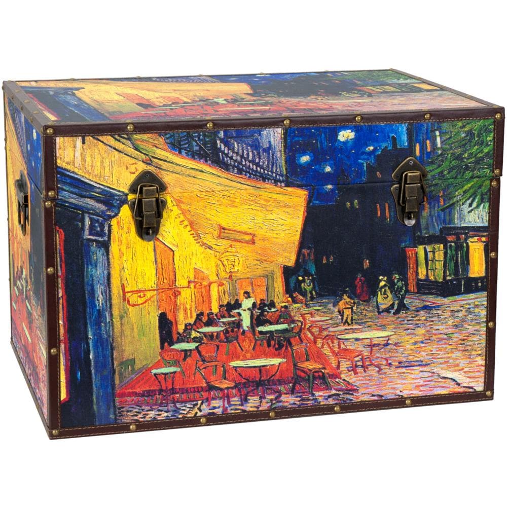 Red Lantern CAN-TRNK-VANG3 1-cu ft Multiple Colors/Finishes Wood Storage Trunk