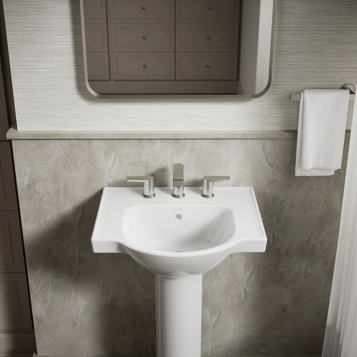 KOHLER 5247-8-0 Complete-Pedestal-Lavatories - View #8