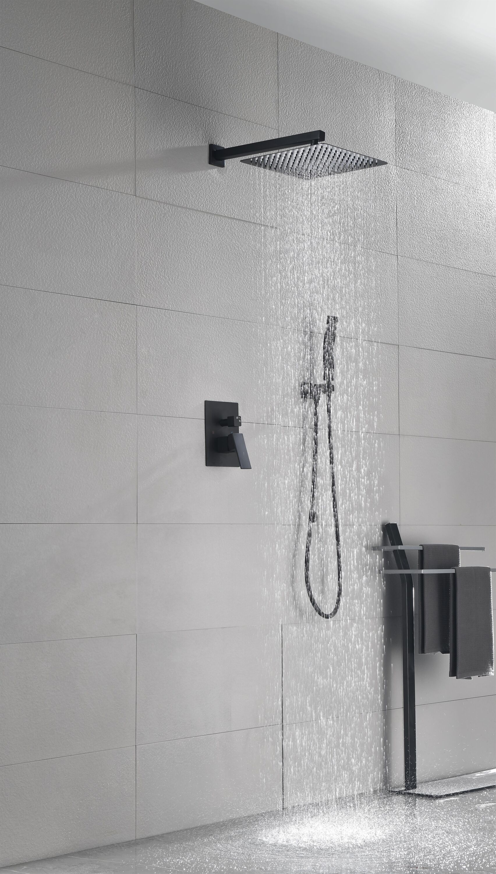 Wooakway FXLS0606-605BATH44 Showerhead-Bar-Panels - View #7