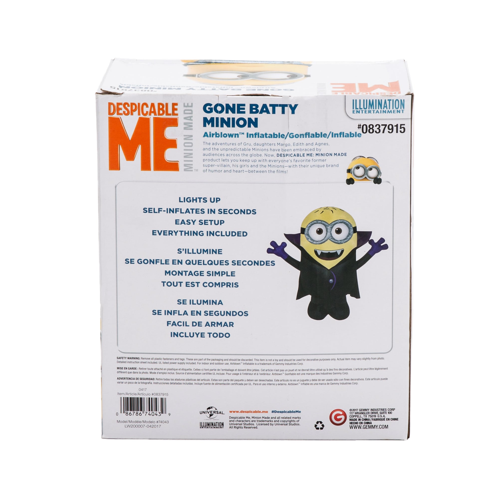 Palloncino Mylar Despicable Me Minions 401570 18'' 45 cm