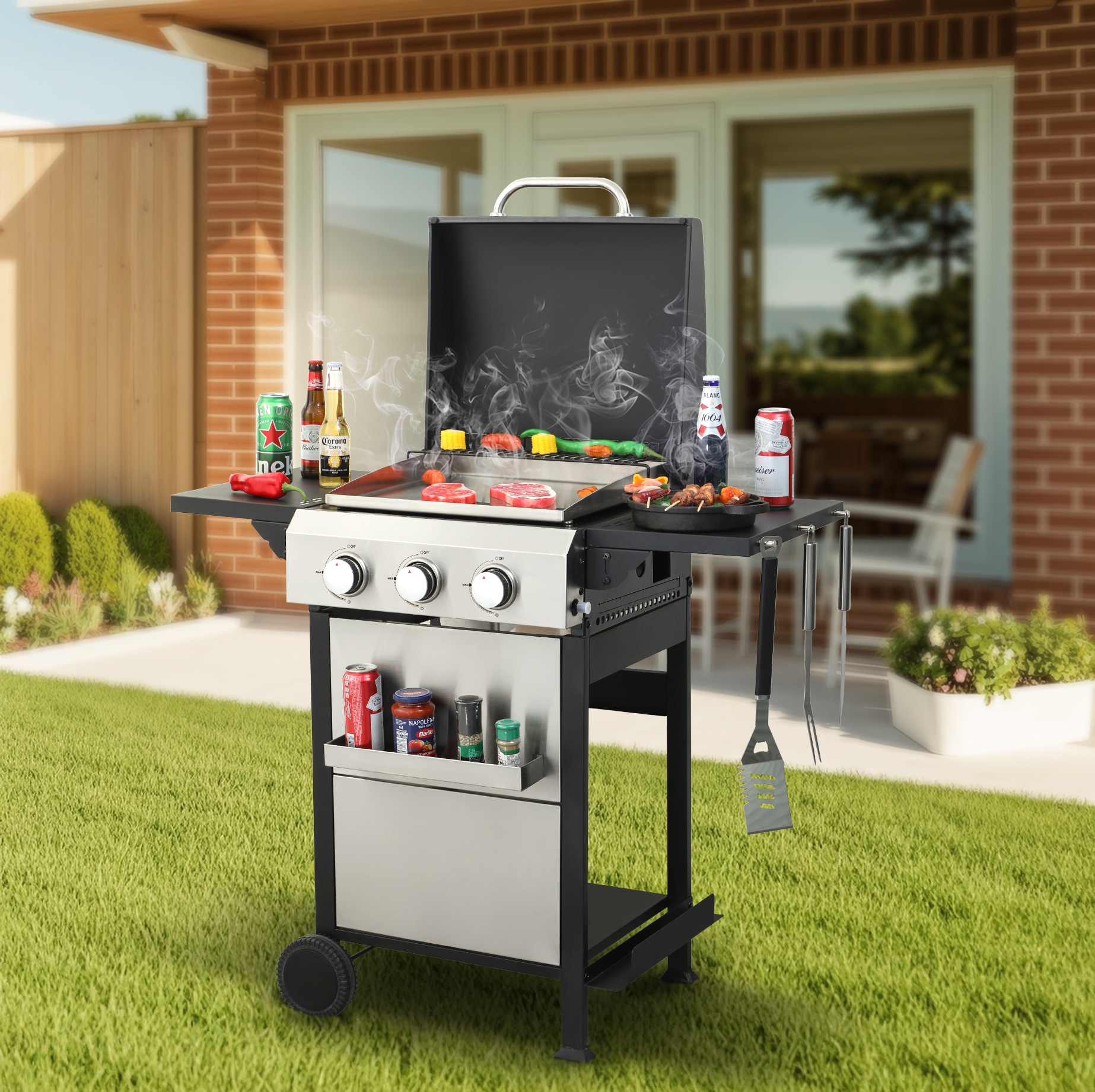 Mondawe MO-GR90388 Gas-Grill - View #8