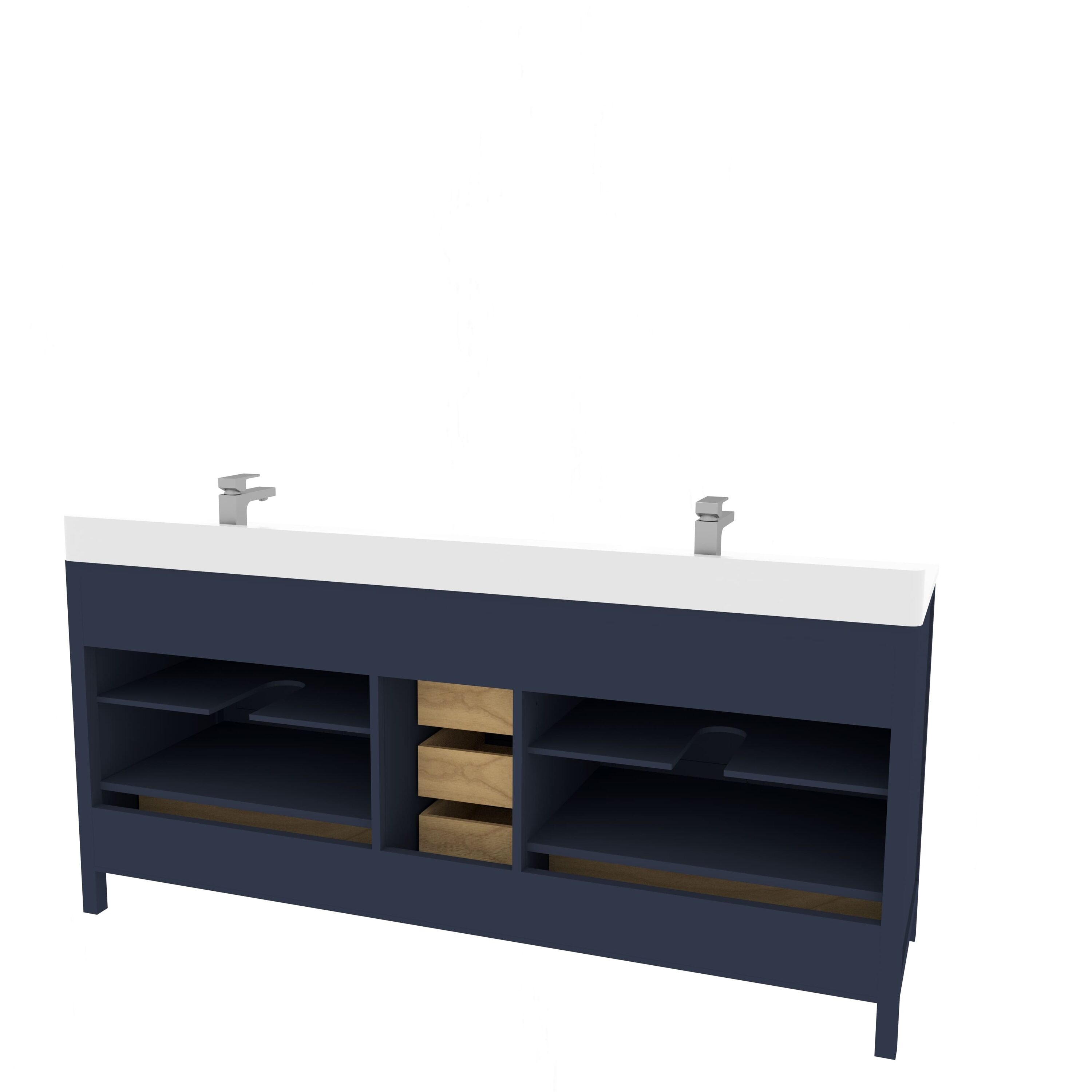 Ayna Decors AVR72CG3002 Bath-Vanity-Combo - View #6
