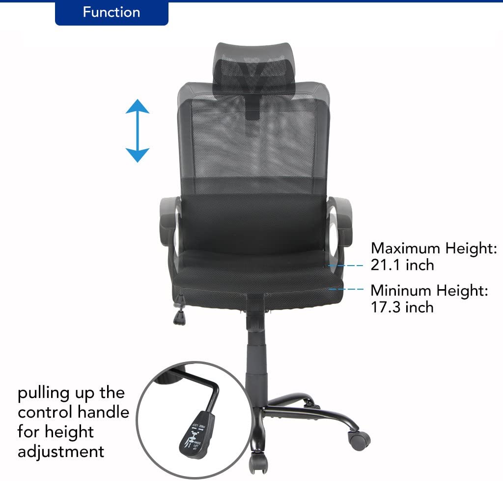 CASAINC CR-BN-2579-BLK Office-Chairs - View #7