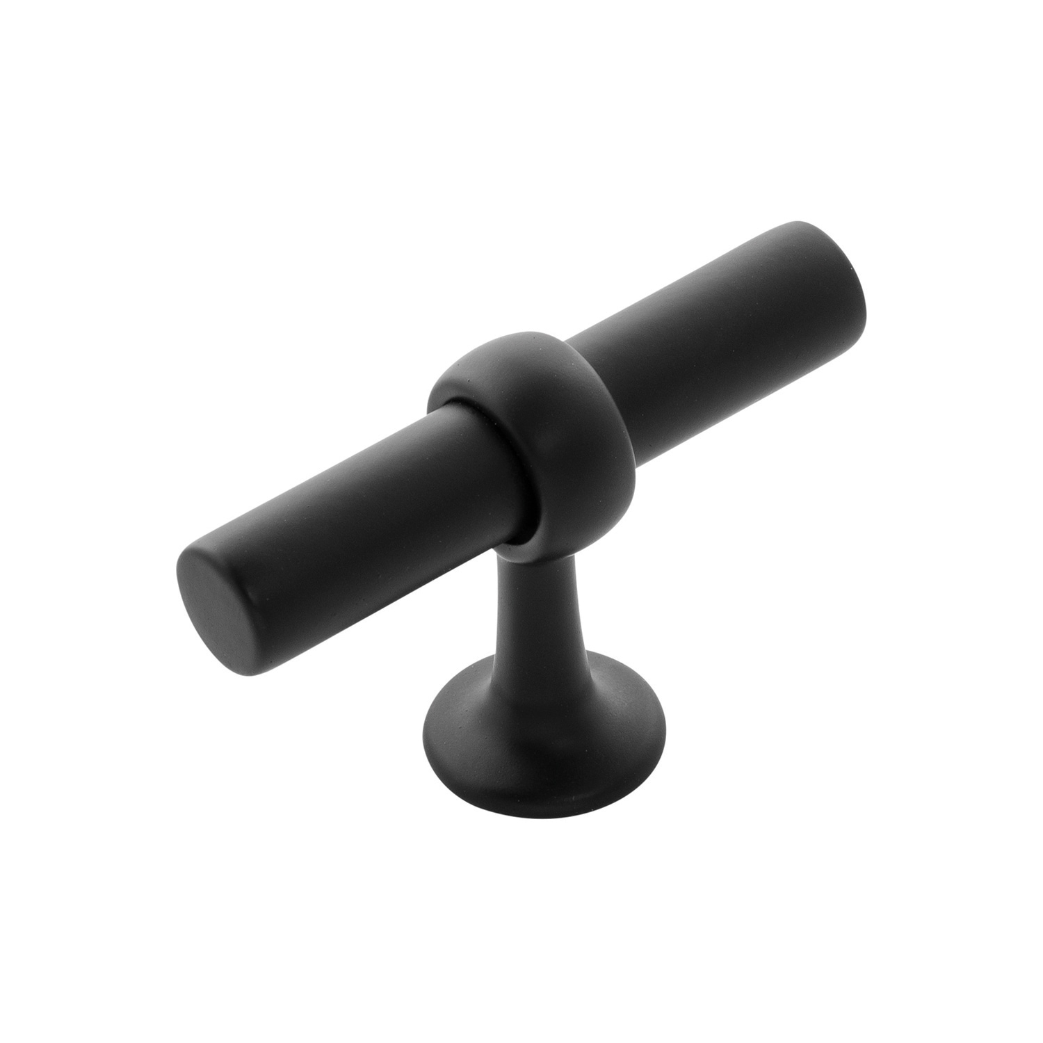 Belwith Keeler B077328-MB Ostia Matte Black Bar Transitional Cabinet Knob