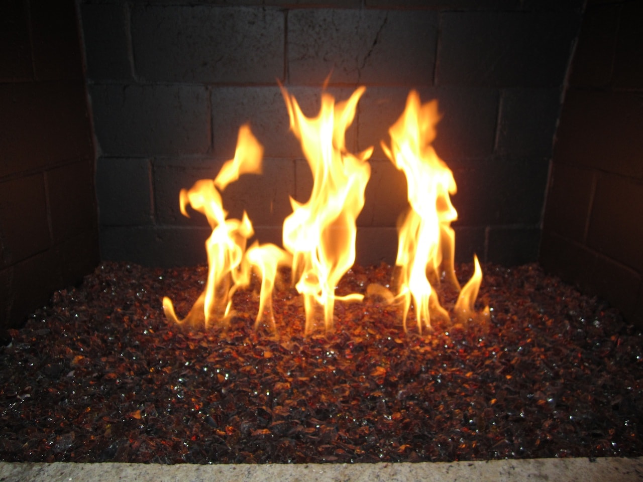 Exotic Glass EG10-L12B Fire-Glass - View #2