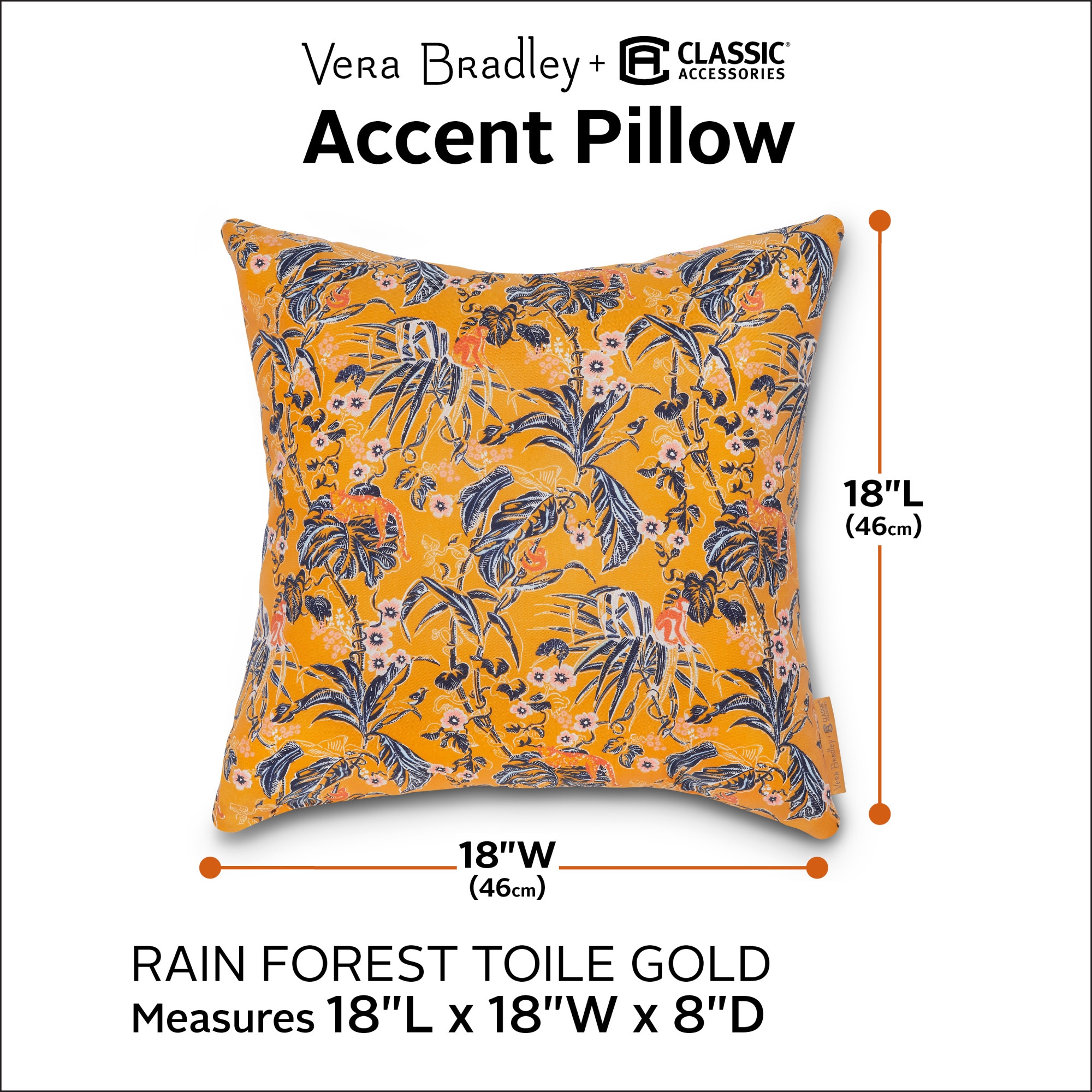Classic Accessories 50-136-014001-PL Outdoor-Accent-Pillows - View #2