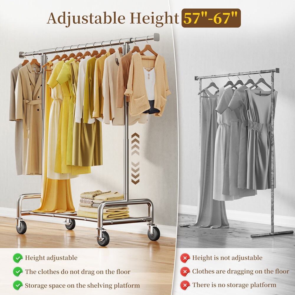 Raybee RBGM-SR-ARCLE Garment-Racks - View #3