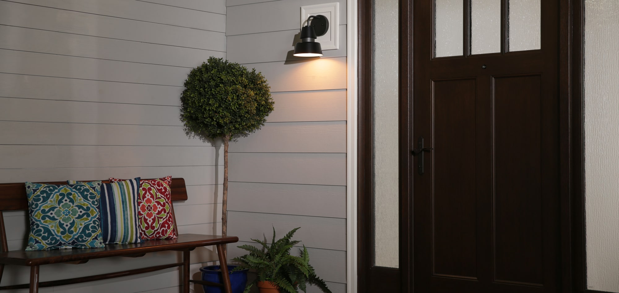 Kichler 59001BK Outdoor-Wall-Lighting - View #3
