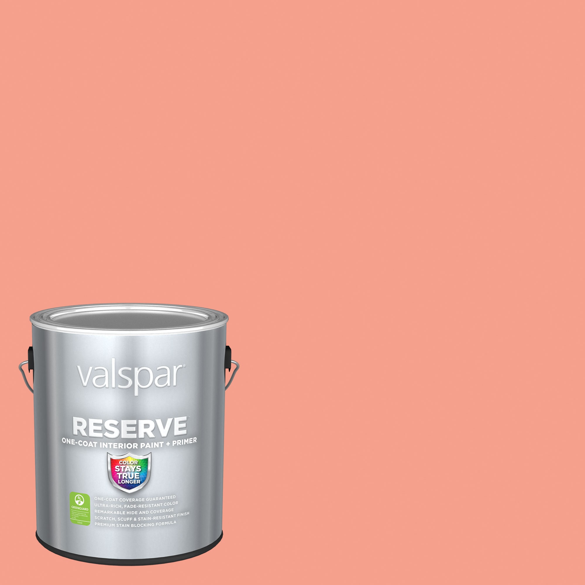 Valspar 2004-4A-2916574 Reserve Flat Coral Reef 2004-4A Latex Interior Paint Paint + Primer ( 1-gallon )