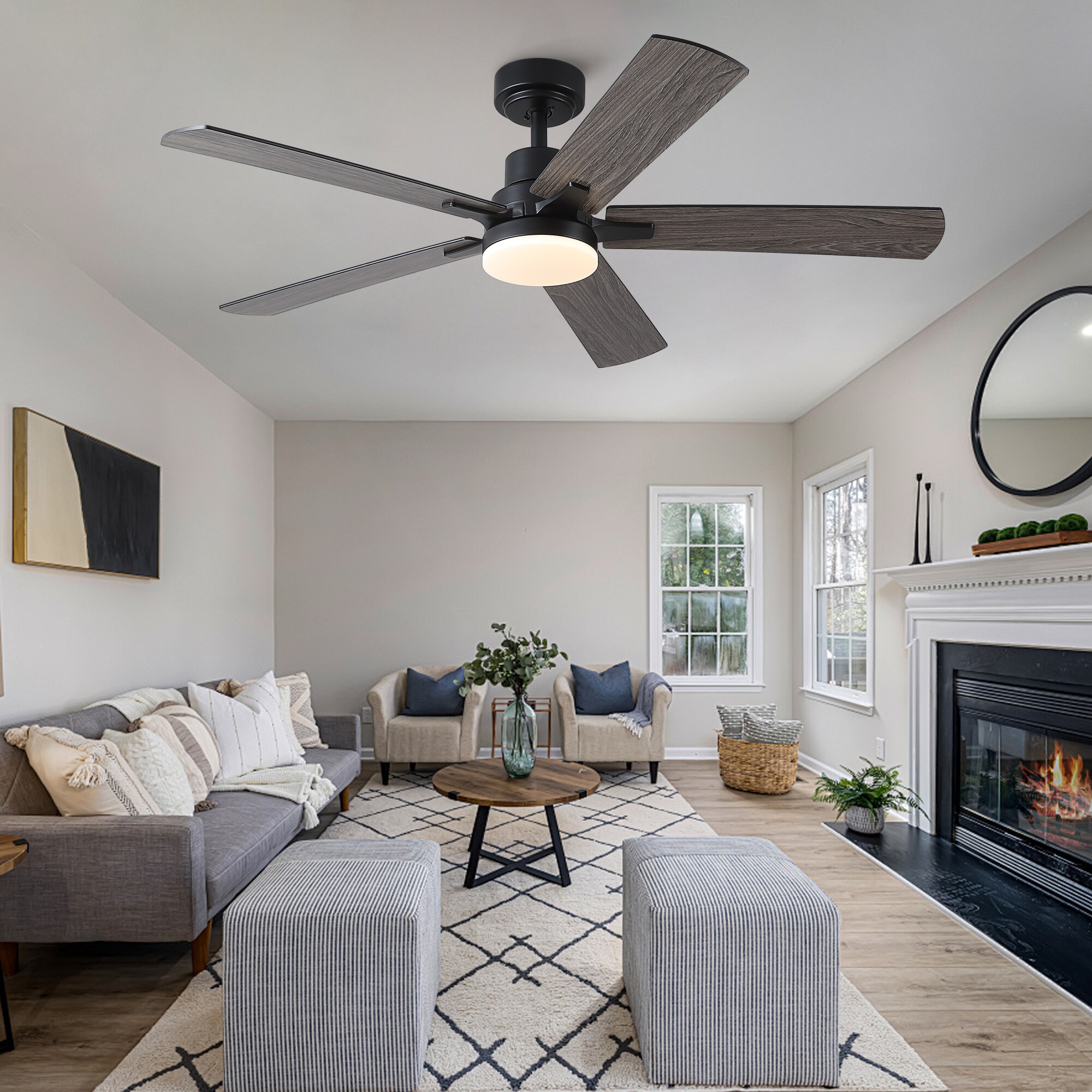 Sevenine 52LS3P1170ABK Ceiling-Fans - View #7