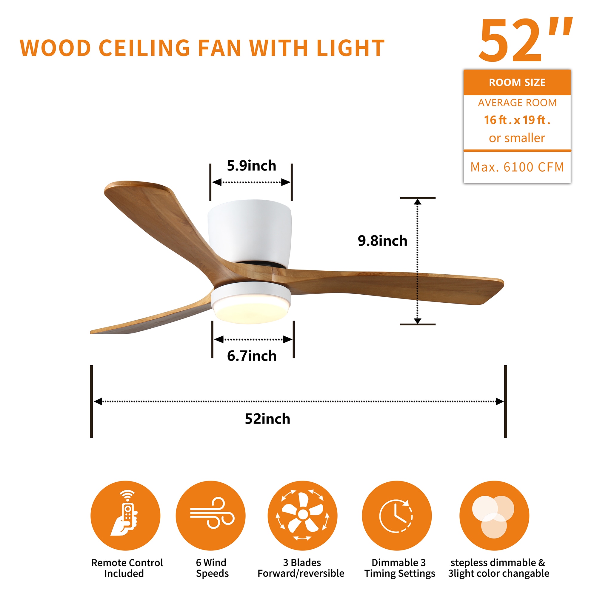 Bybafun YD3100006 Ceiling-Fans - View #3