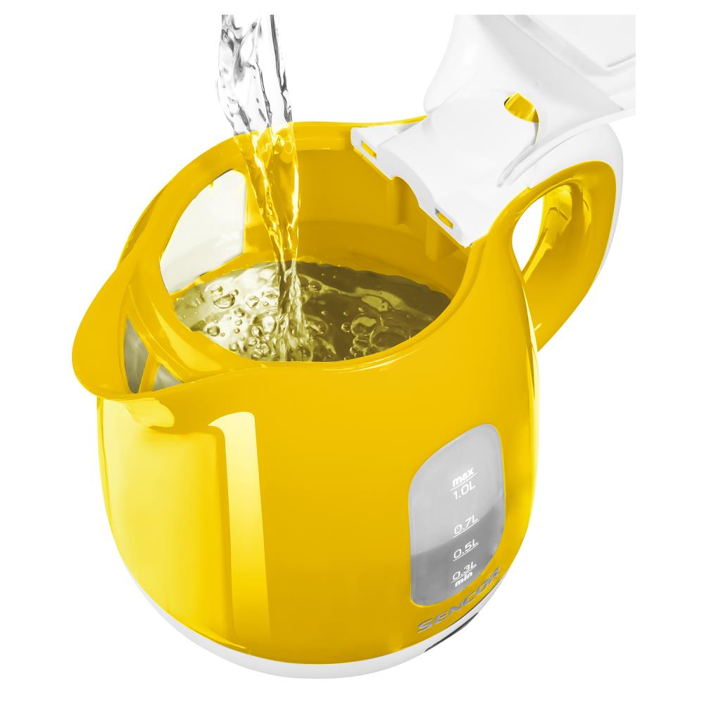 Sencor Yellow 4-Cup Cordless Electric Kettle at Lowes.com