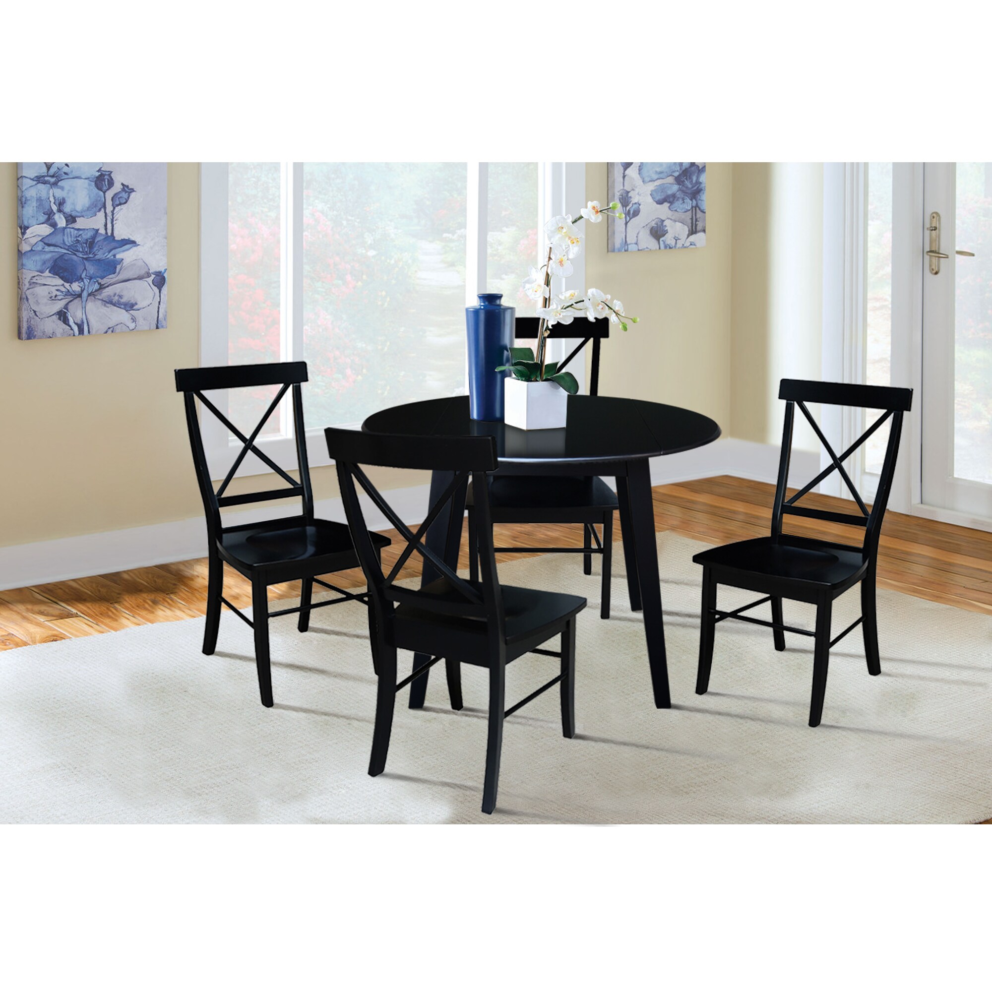 International Concepts K46-42DL-C613-4 Dining-Sets - View #2