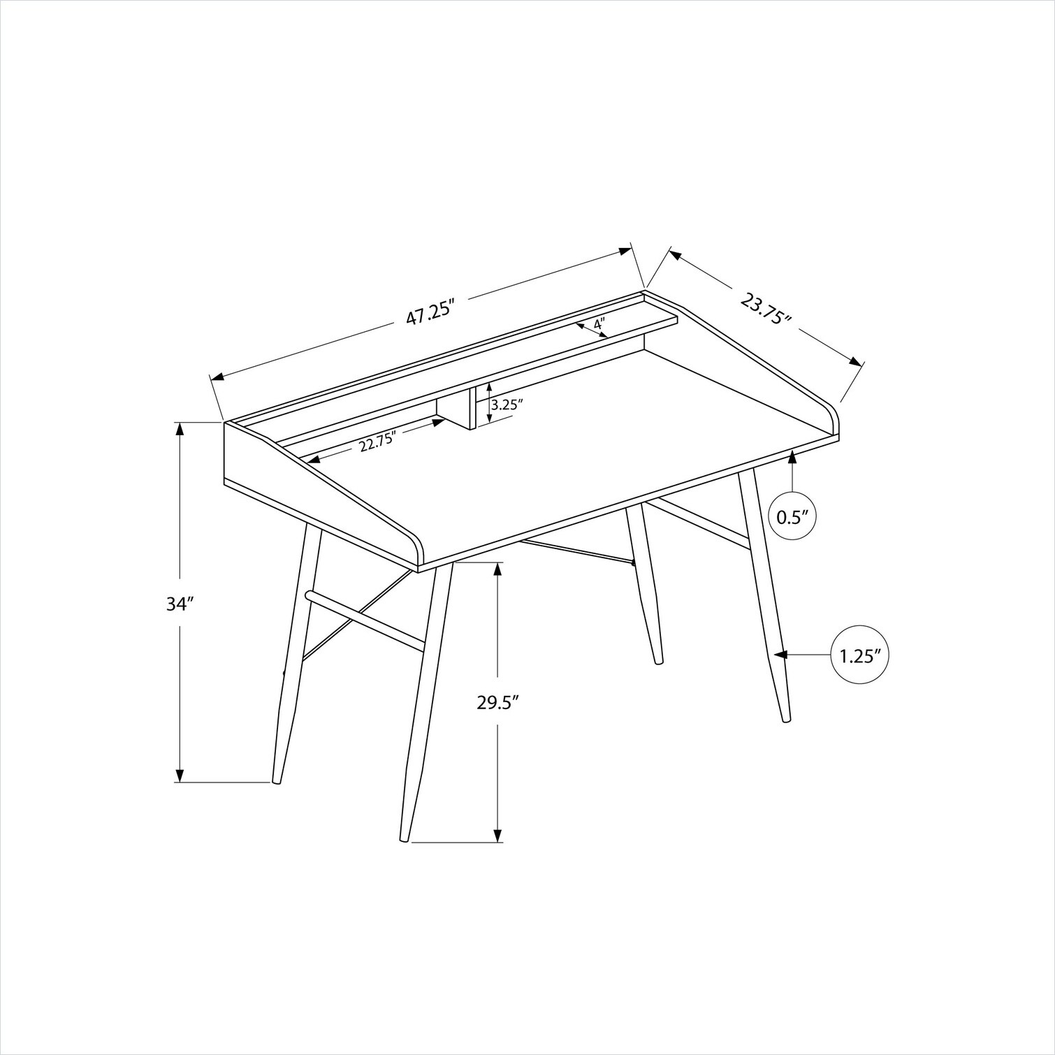 Naturefalls DVQAE7B835SP desks - View #4