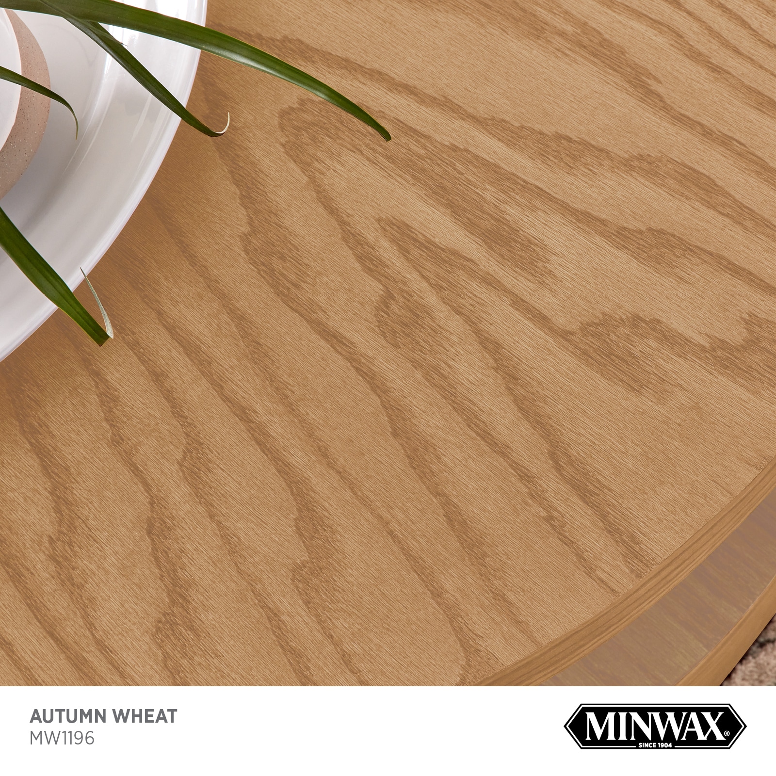 Minwax Wood Finish Water-Based Autumn Wheat Mw1196 Semi-Transparent ...