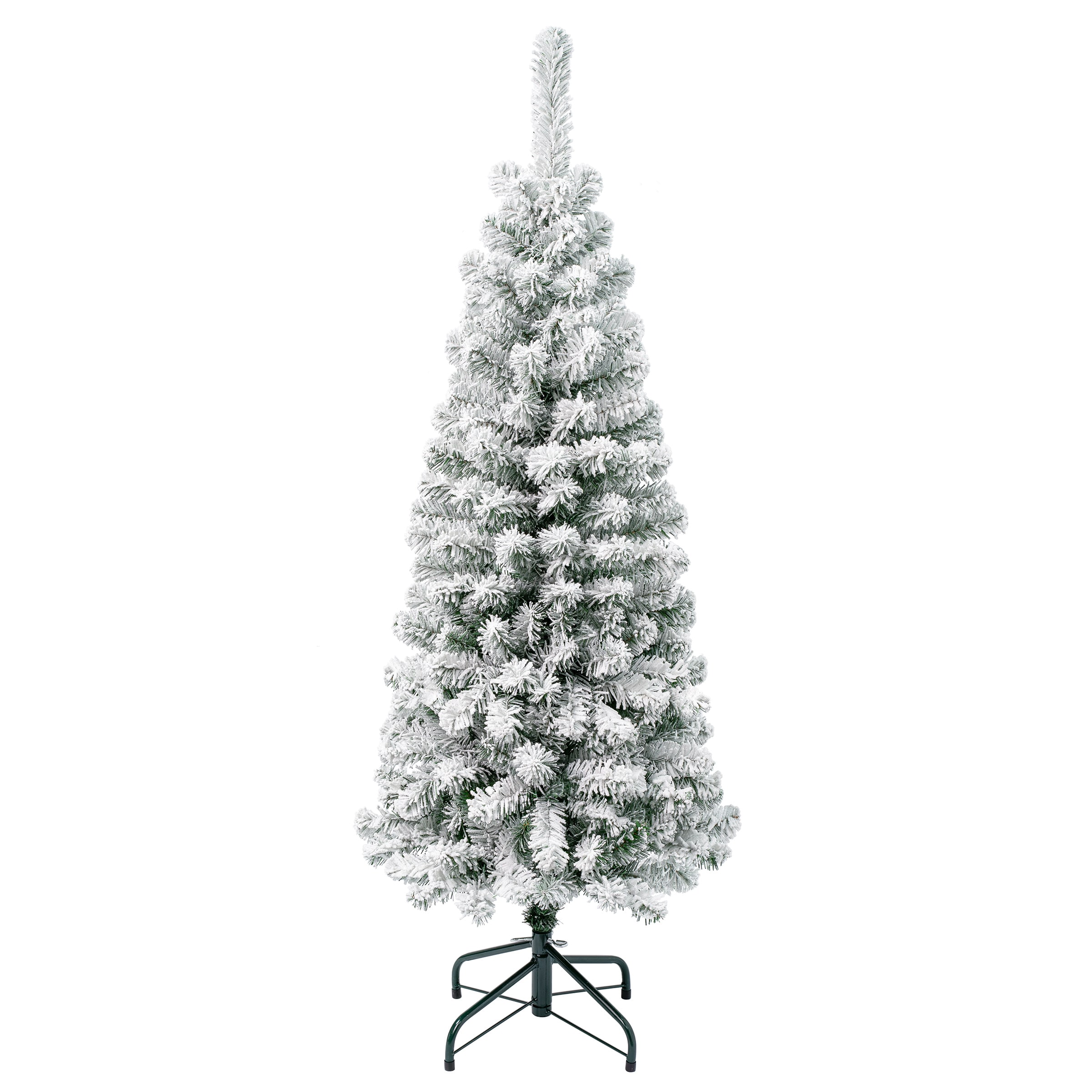 National Tree Company AC100-504-45F 4.5-ft Pencil Flocked Artificial Christmas Tree