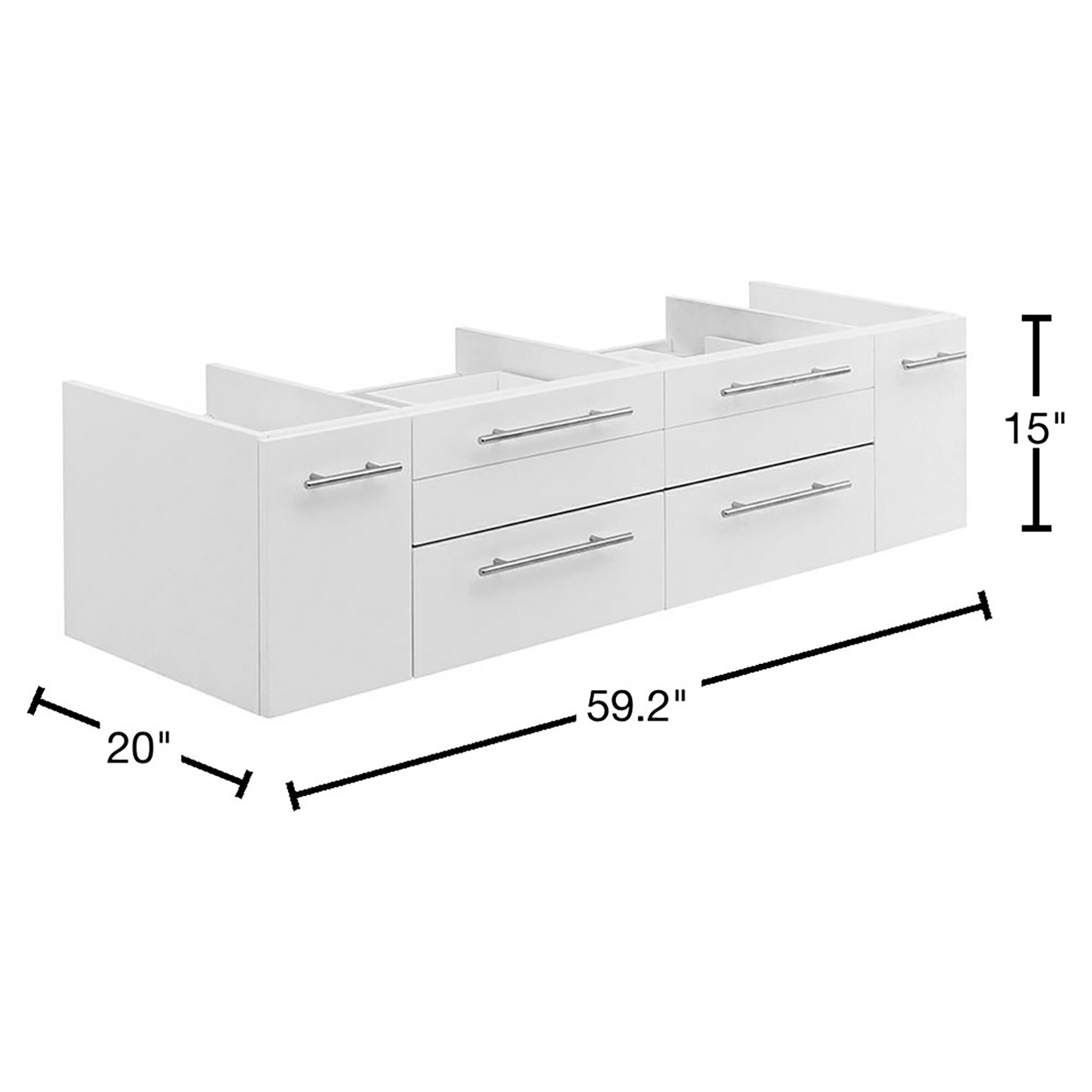 Fresca FCB6160WH-VSL-D vanities - View #9