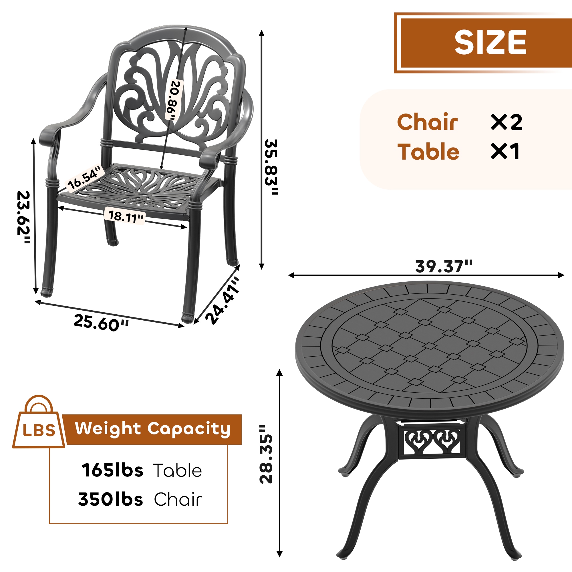 nicesure SLBK6002CZ2A1149RC Patio-Dining-Sets - View #9