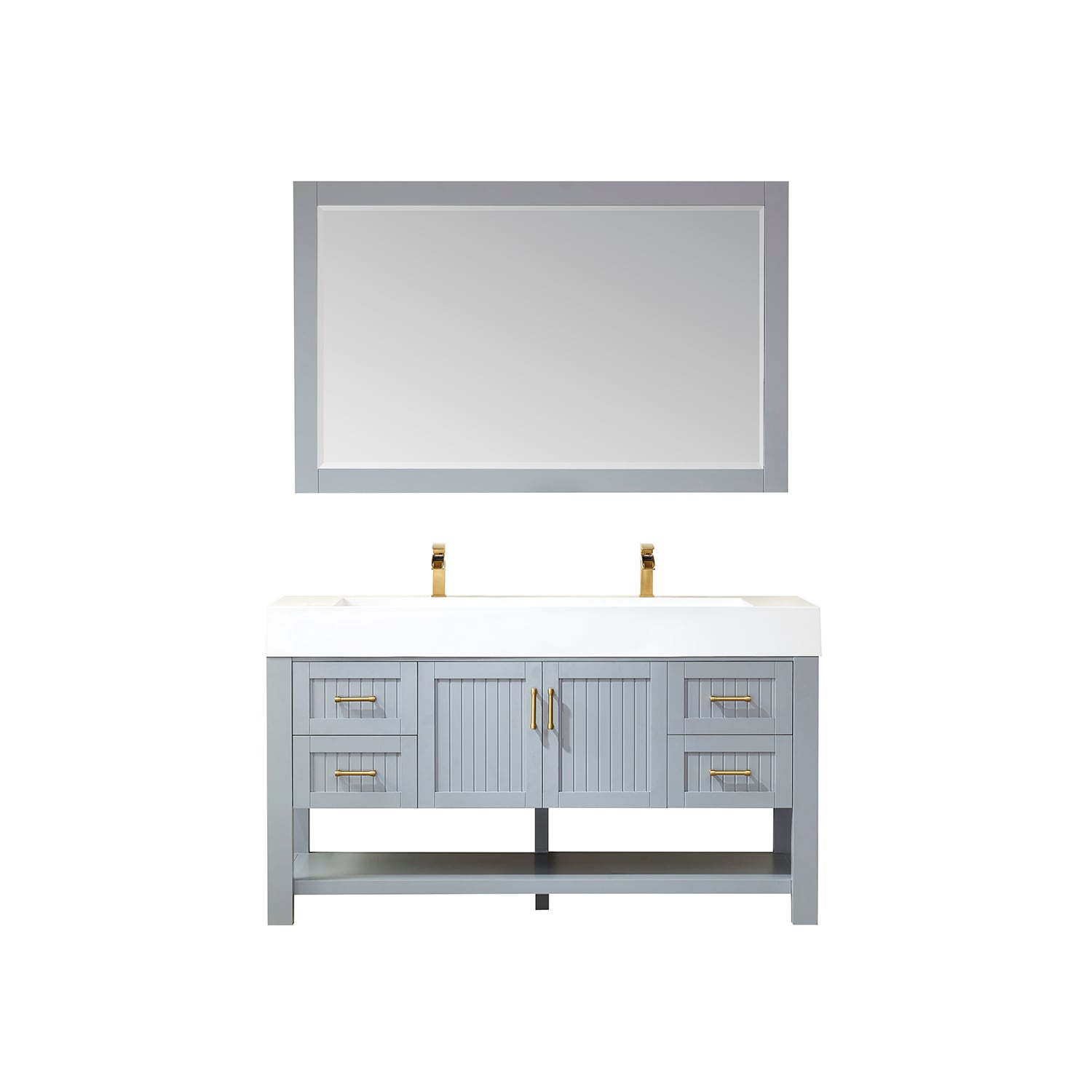 Vinnova 755060-GR-WH Bath-Vanity-Combo - View #8
