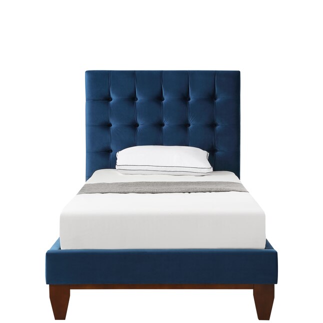 Telford Navy Twin Bed Frame In The Beds, Navy Bed Frame Twin