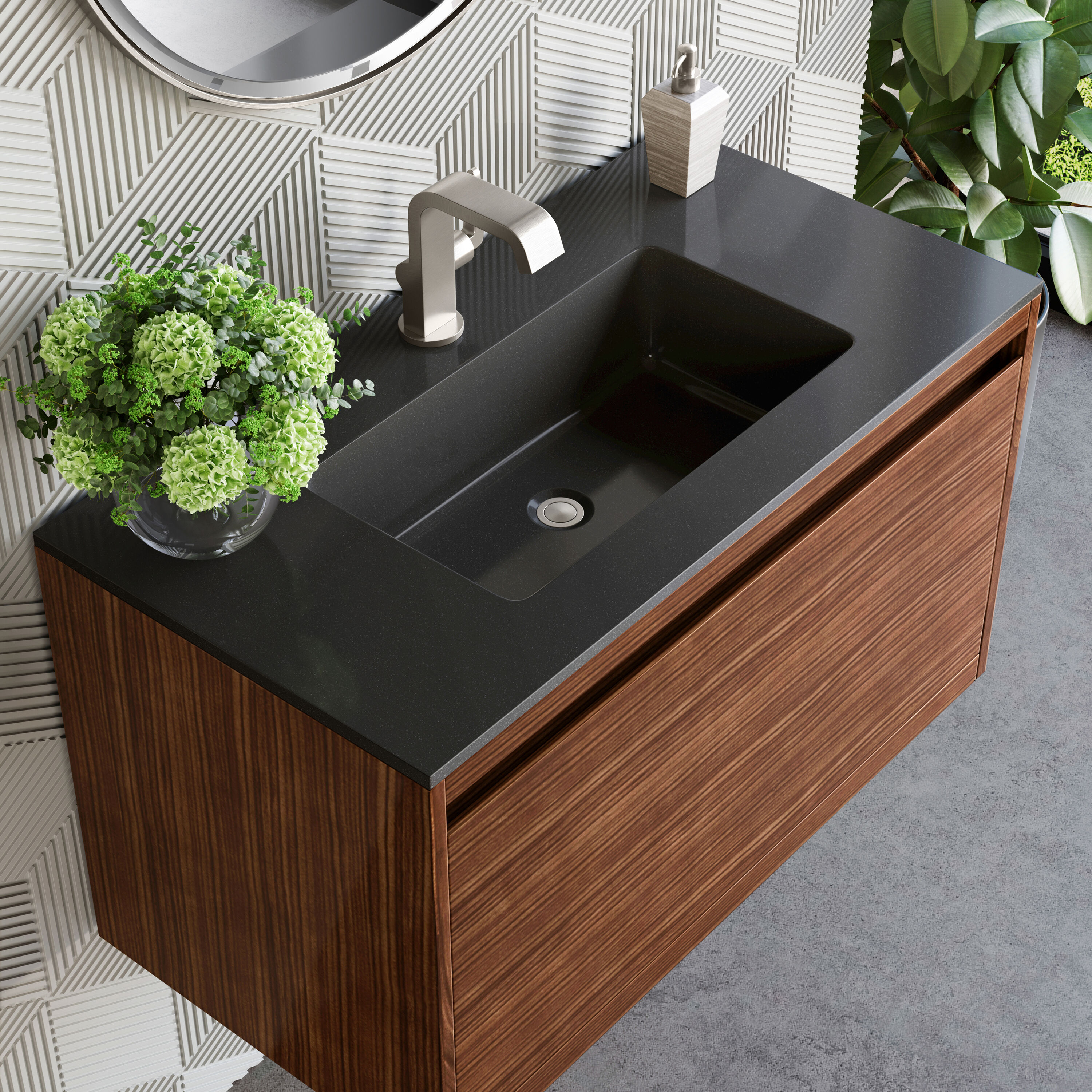 James Martin Vanities 805-V35.4-WLT-CH Bath-Vanity-Combo - View #5