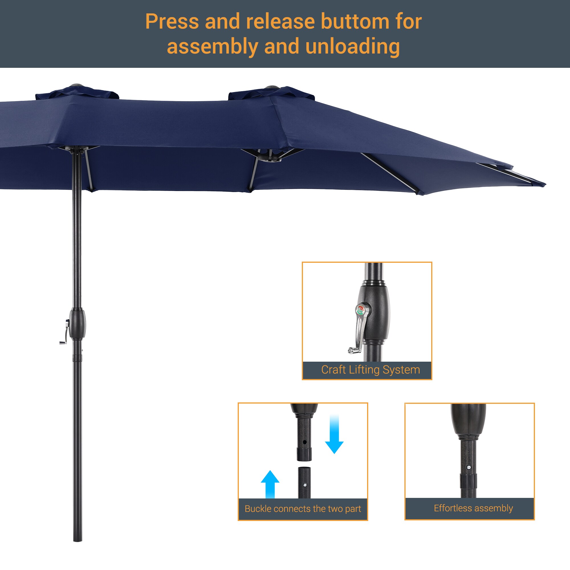ACEGOSES LW-MK-460NY-B Umbrellas-2 - View #4