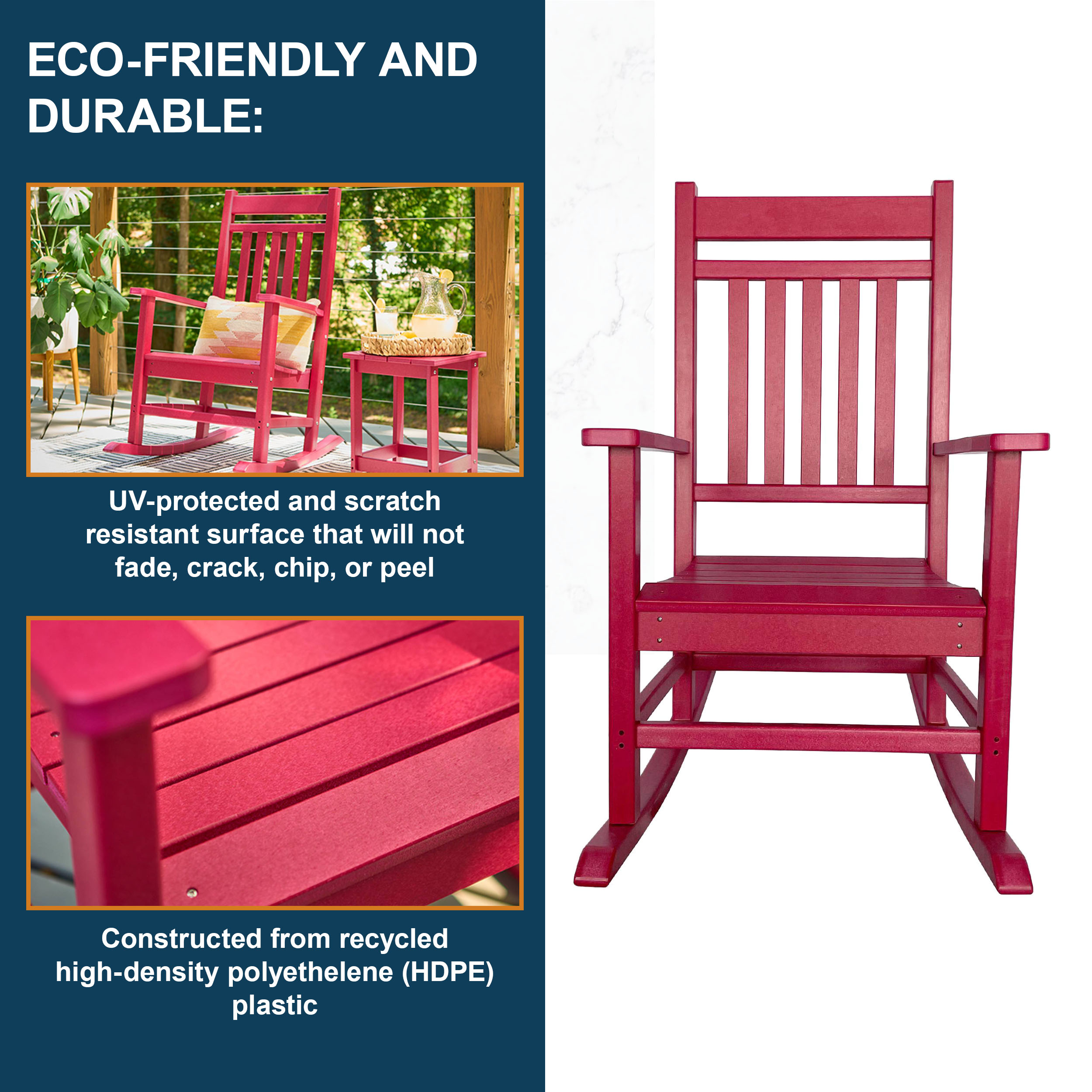 Shine Company 7632CP Patio-Chairs - View #12