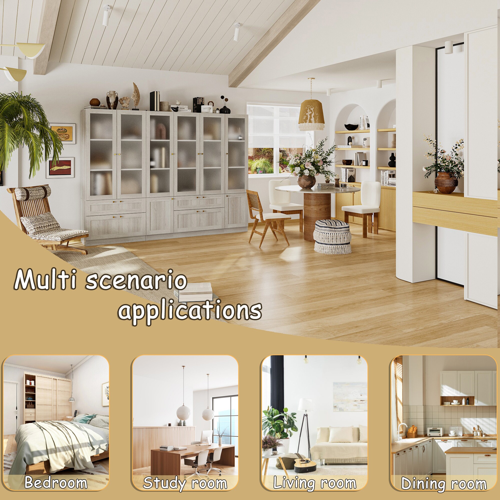 FUFU&GAGA KF020521+522-01AB bookcases - View #8