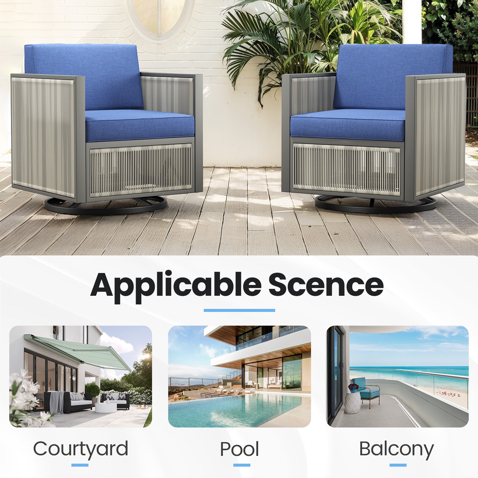 Jeehope PAFHGW20-1A Patio-Chairs - View #8