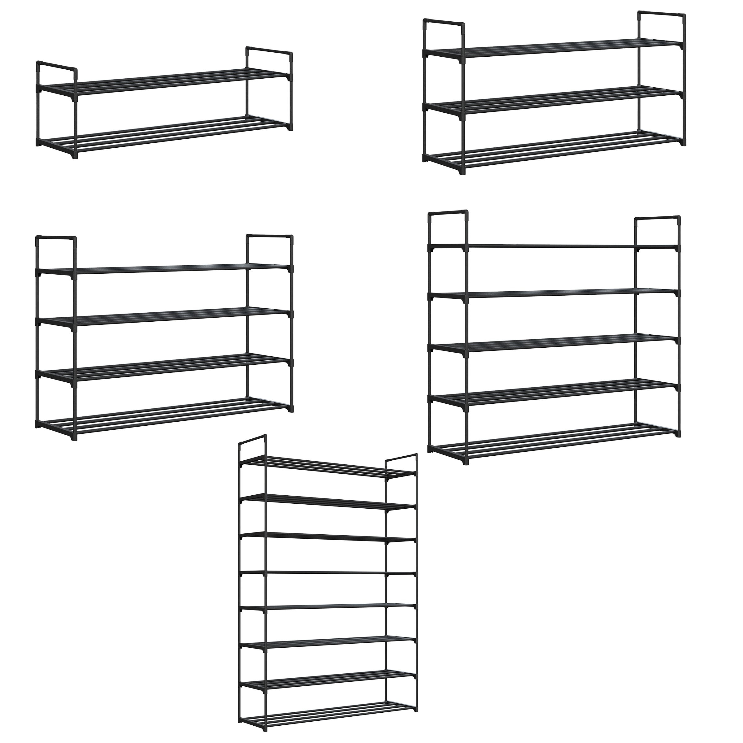 Home-Complete HC-2104-BLK Shoe-Racks - View #8