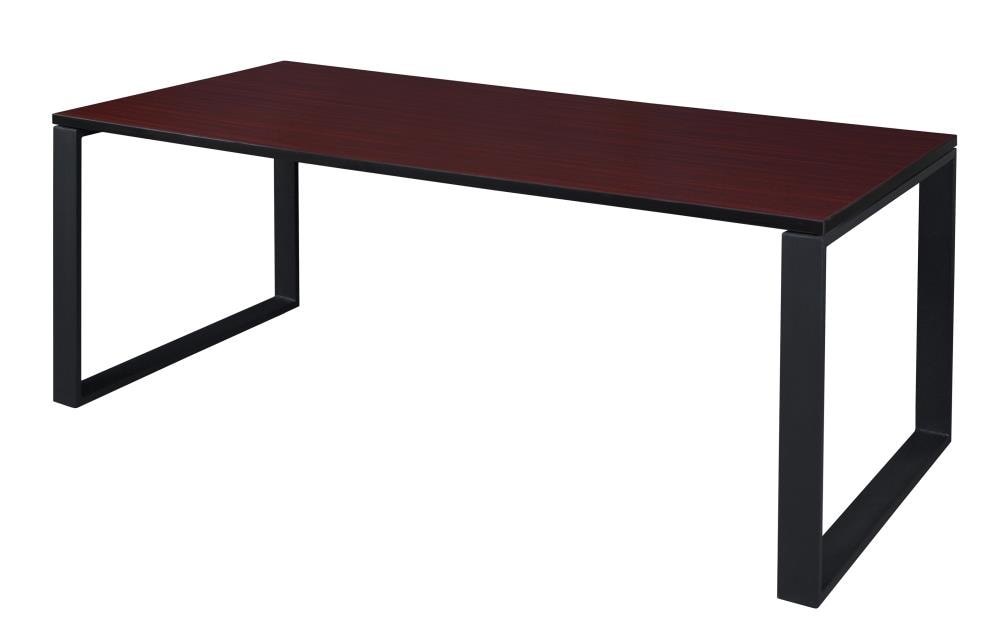 Regency STT6636MHBK Structure Brown 4-Person Training Table (66-in W x 29-in H)