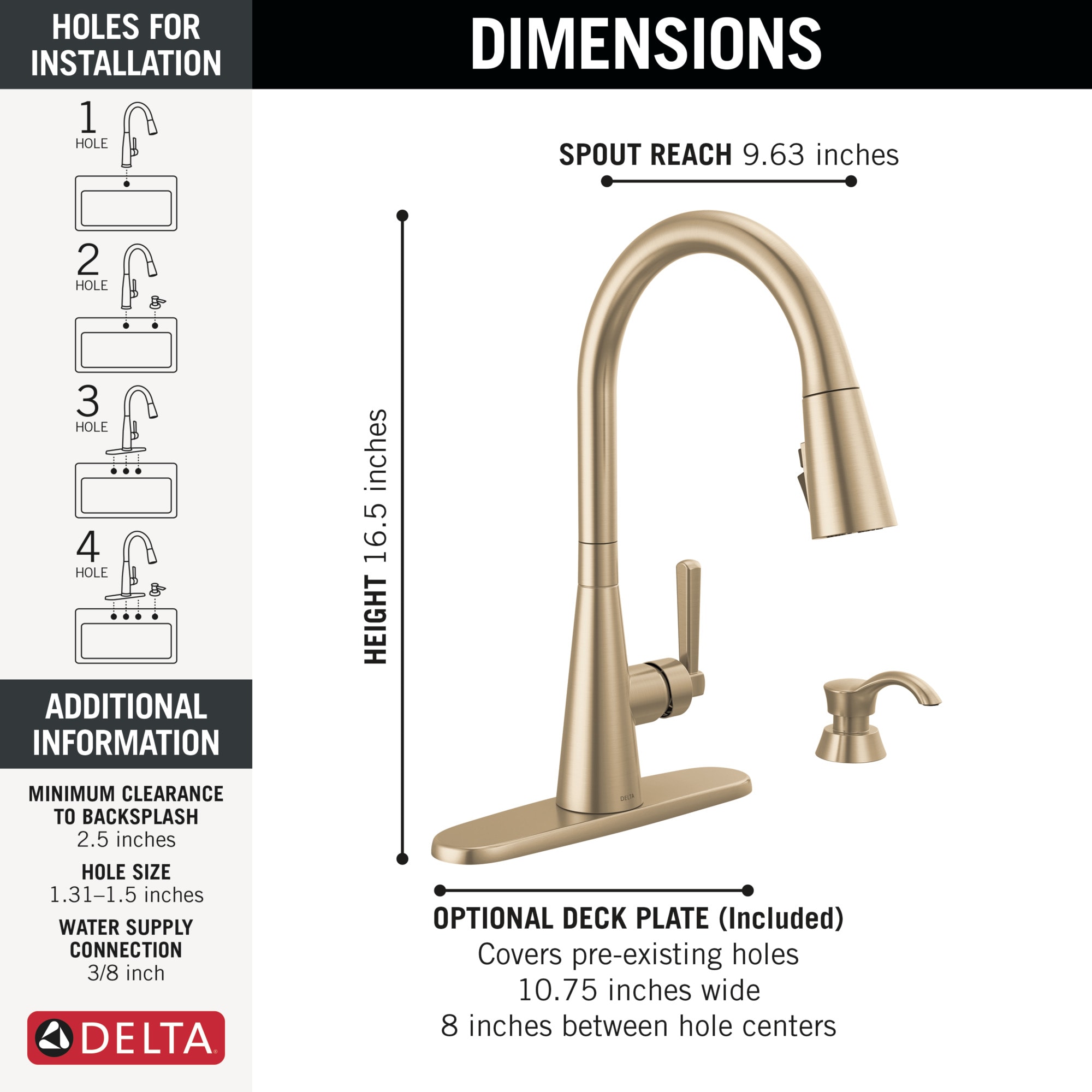 Delta 19893Z-CZSD-DST Kitchen-Faucets - View #4