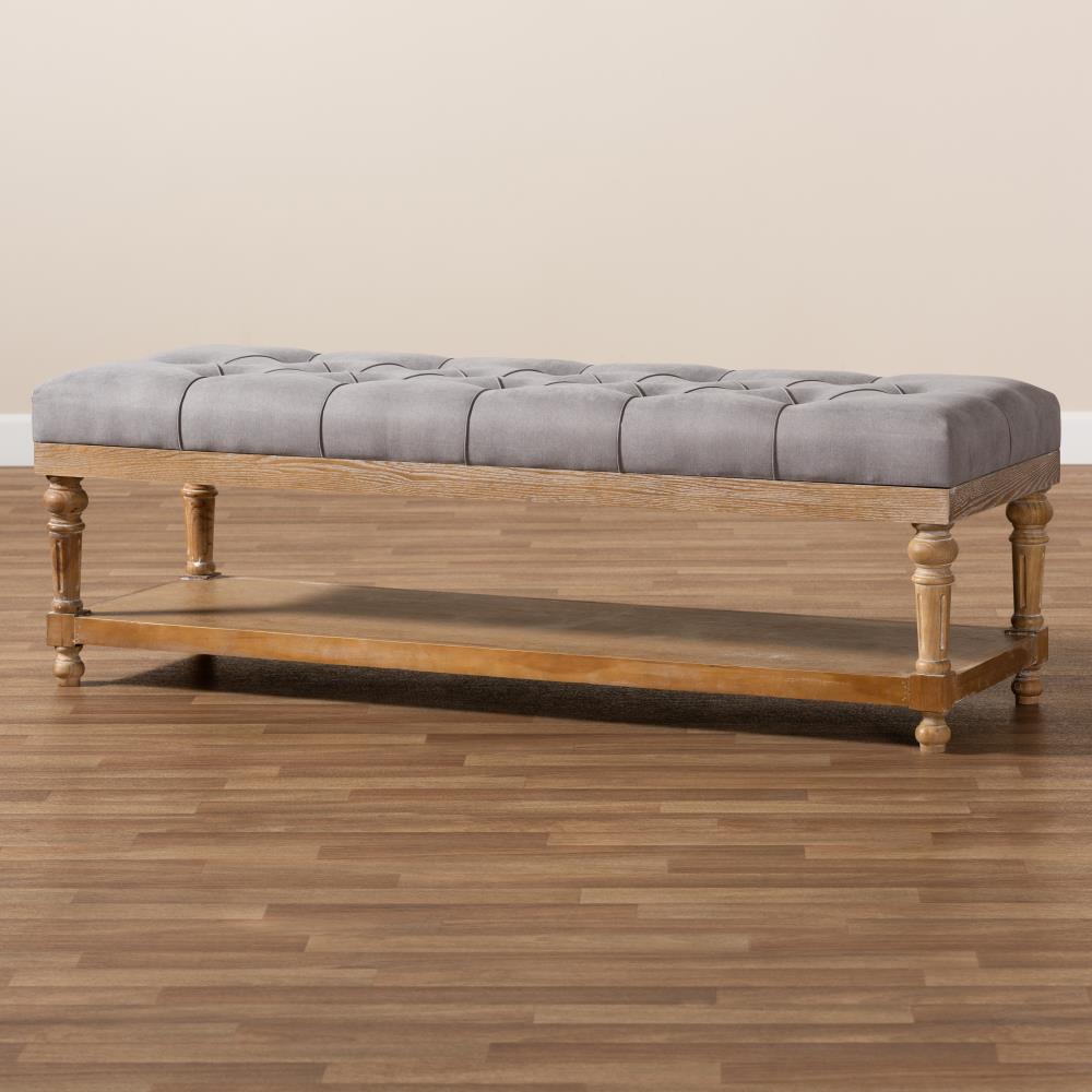 Baxton Studio 164-10655-LW bench - View #5