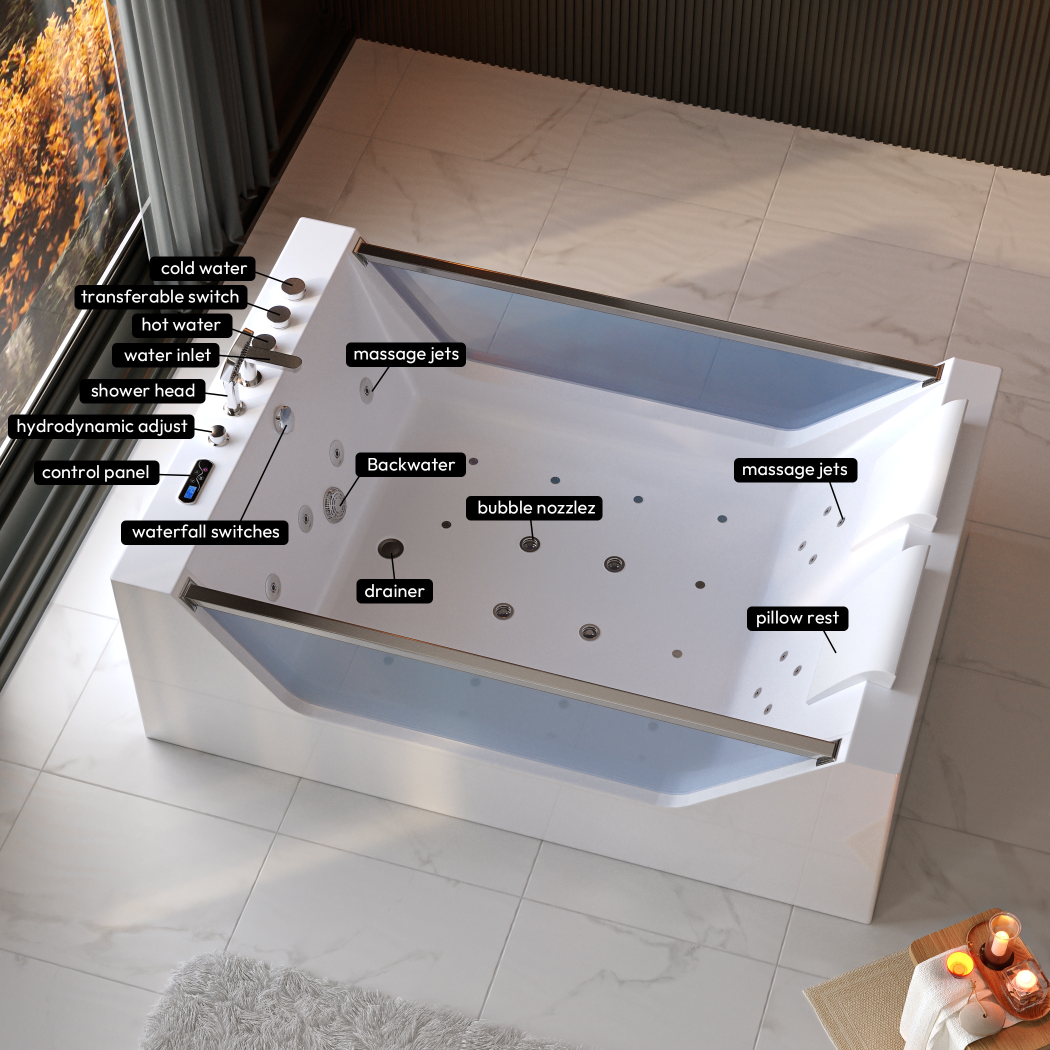 Empava EL-71PRO01 bathtubs - View #5