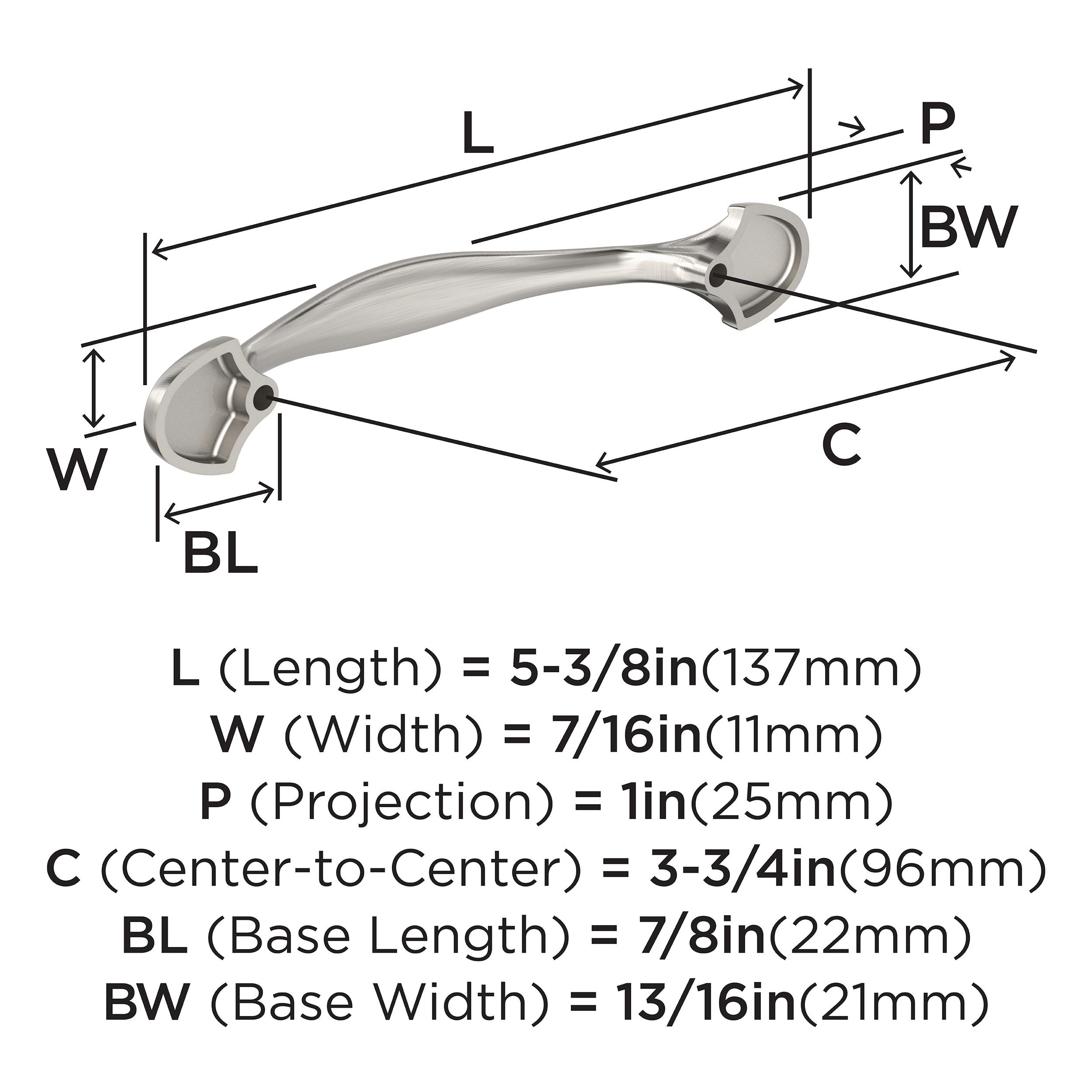 Amerock 25VMP37220G10 Cabinet-Pulls - View #4